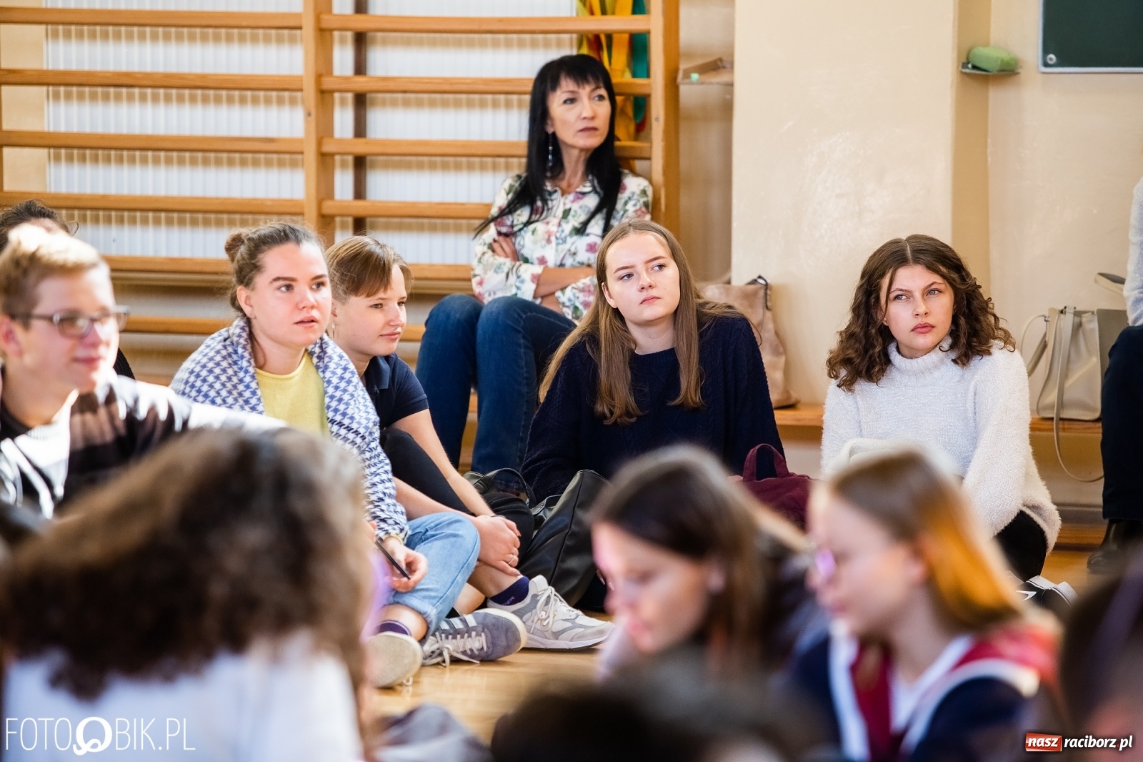 Zdjęcie w galerii na portalu naszraciborz.pl: Turniej Gier i Zabaw Językowych w II LO wiadomości z regionu