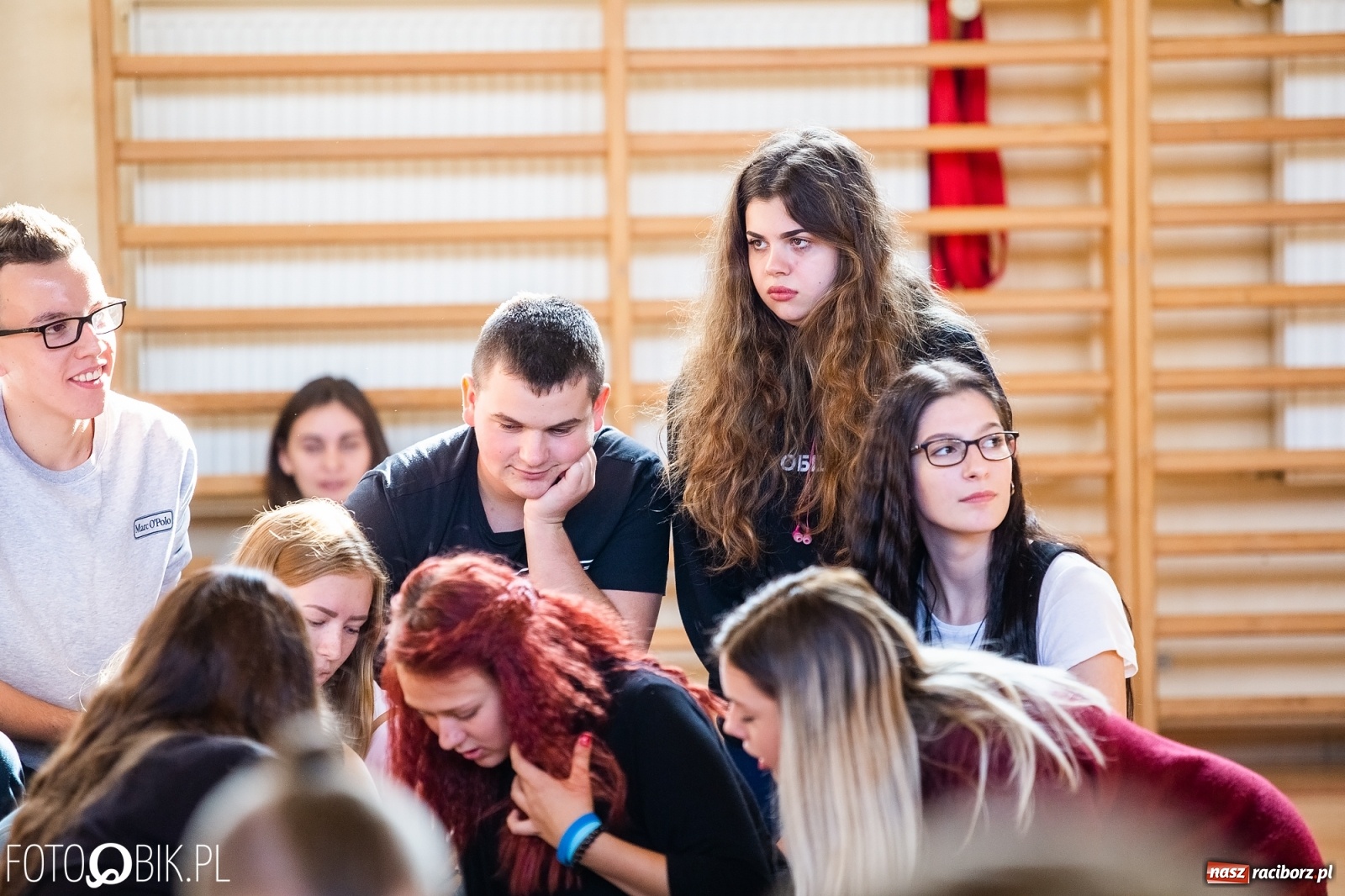 Zdjęcie w galerii na portalu naszraciborz.pl: Turniej Gier i Zabaw Językowych w II LO wiadomości z regionu