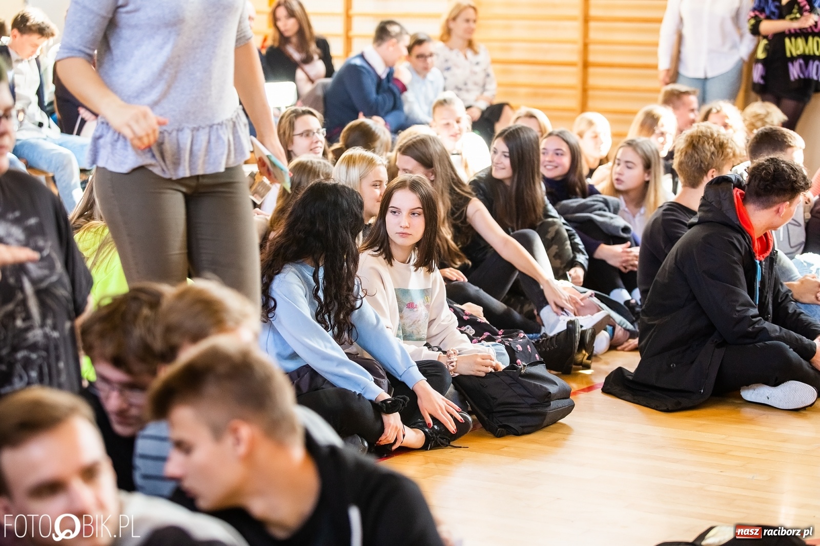 Zdjęcie w galerii na portalu naszraciborz.pl: Turniej Gier i Zabaw Językowych w II LO wiadomości z regionu