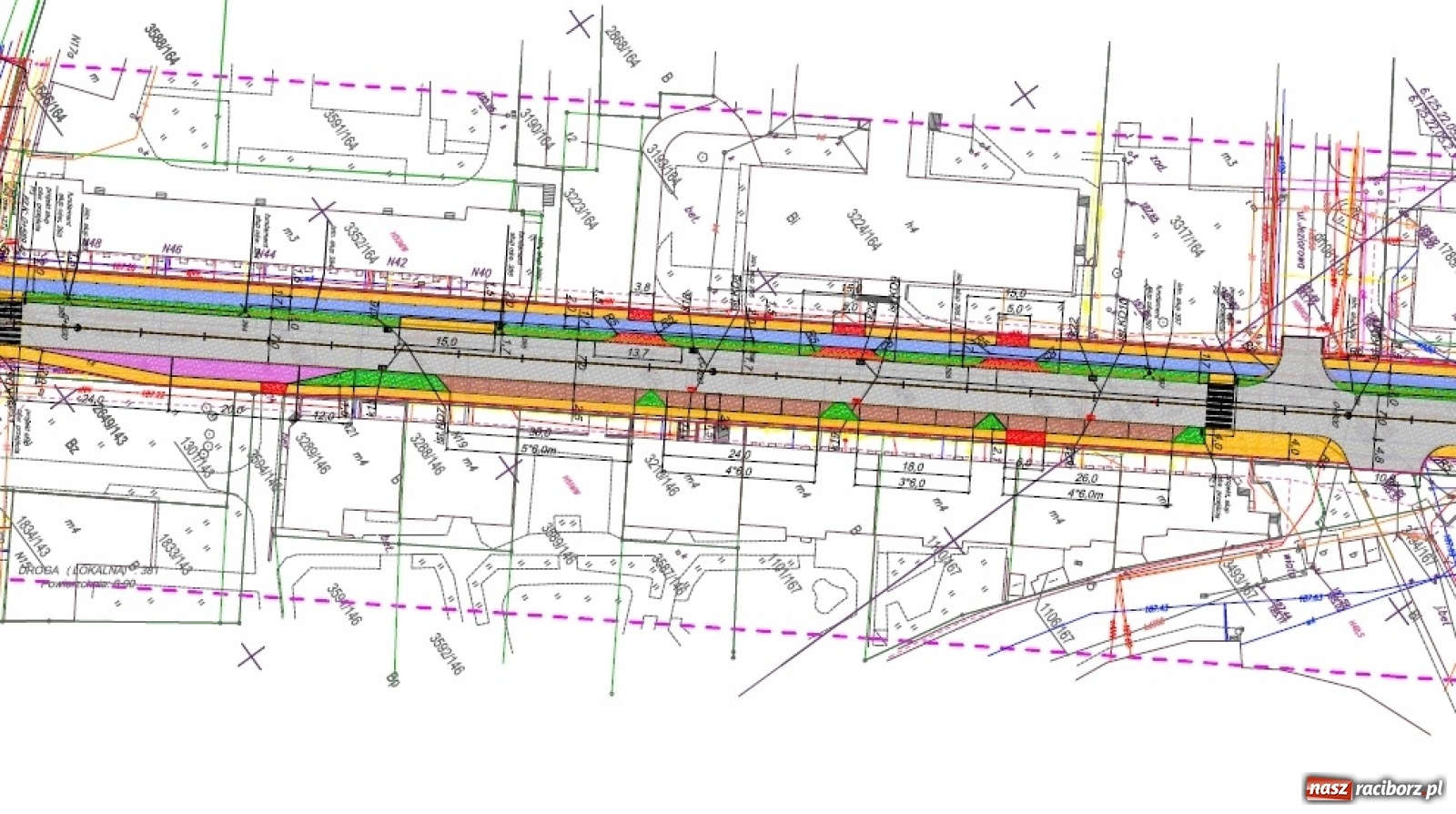 Zdjęcie w galerii na portalu naszraciborz.pl: Uwaga! Zmiana organizacji ruchu na skrzyżowaniu Łąkowa-Kościuszki  wiadomości z regionu