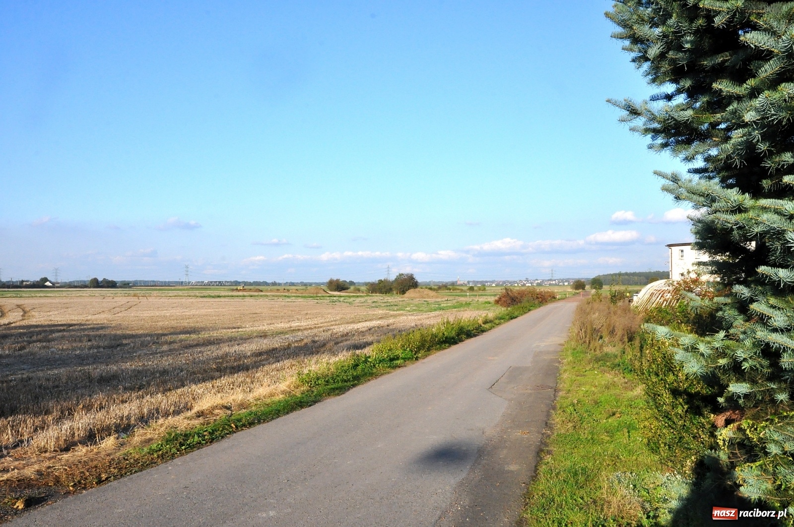 Zdjęcie w galerii na portalu naszraciborz.pl: Od strony Rybnickiej ruszyły już prace przy wschodniej obwodnicy Raciborza [FOTO]  wiadomości z regionu