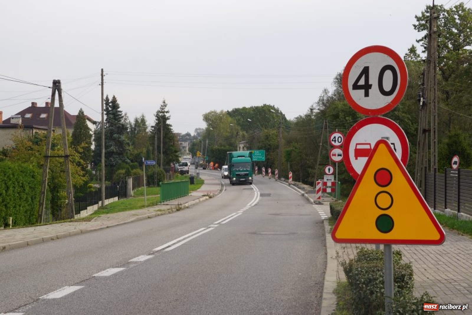 Zdjęcie w galerii na portalu naszraciborz.pl: Remont Gliwickiej i Odrodzenia. Kierowcy bądźcie cierpliwi!  wiadomości z regionu