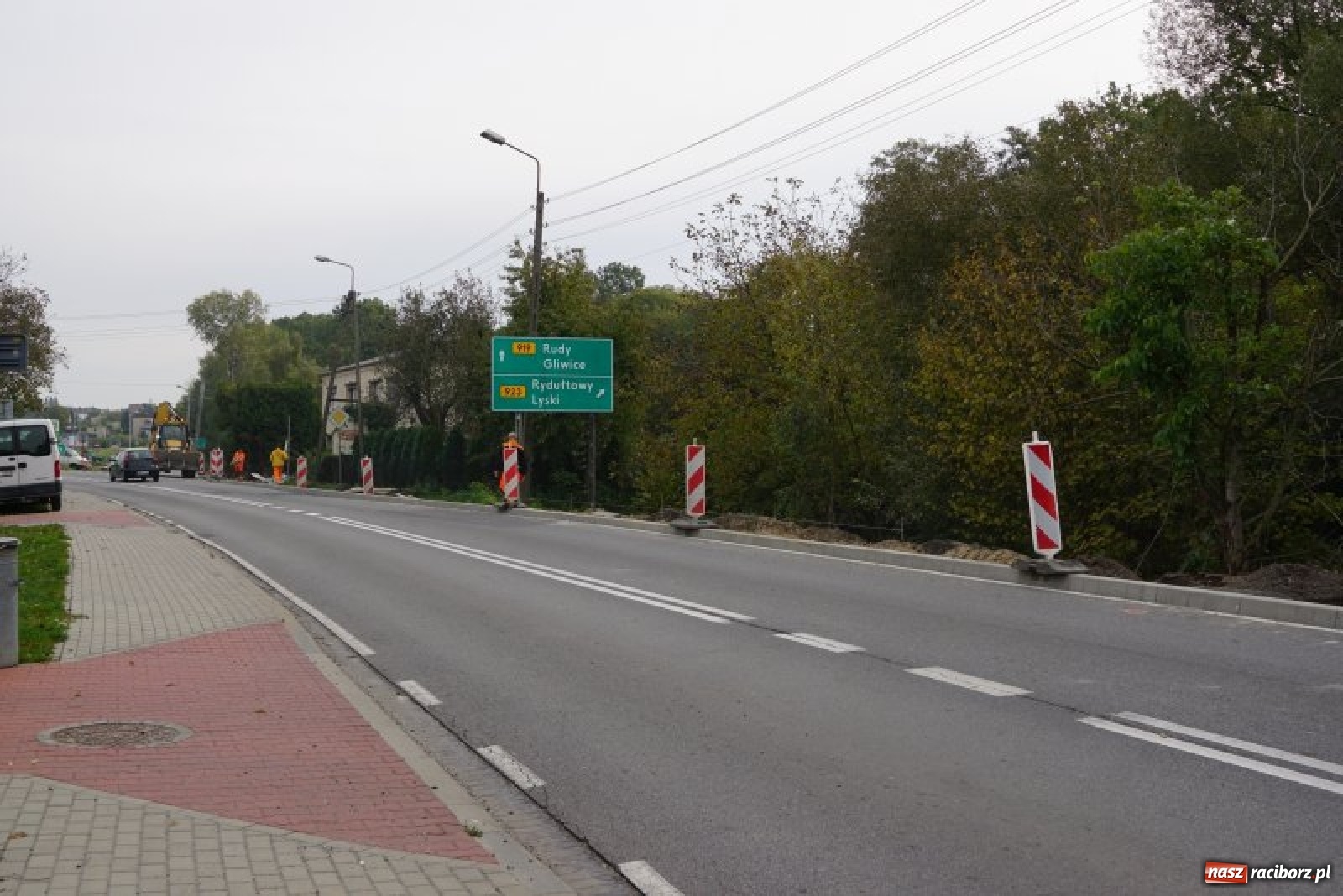 Zdjęcie w galerii na portalu naszraciborz.pl: Remont Gliwickiej i Odrodzenia. Kierowcy bądźcie cierpliwi!  wiadomości z regionu