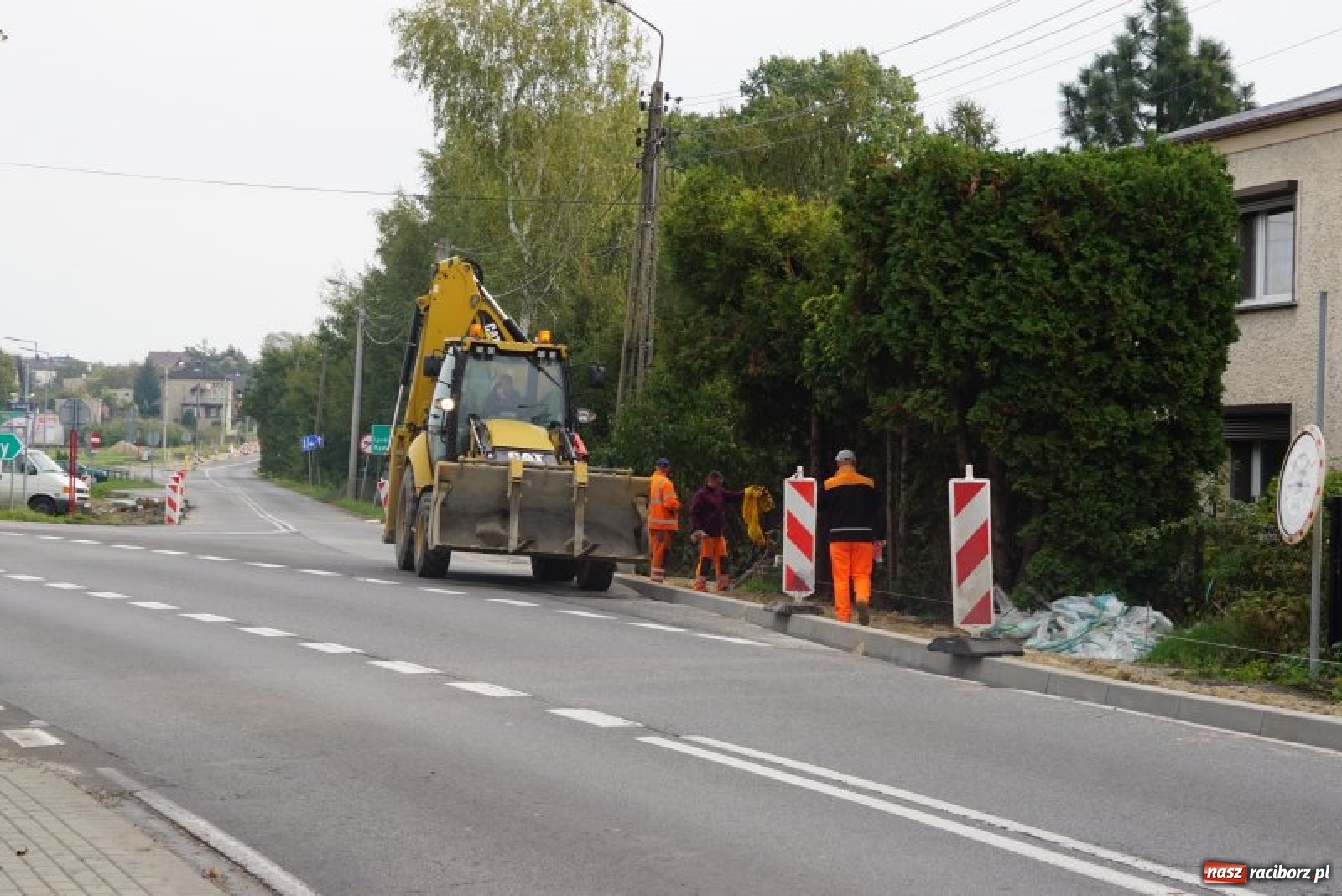 Zdjęcie w galerii na portalu naszraciborz.pl: Remont Gliwickiej i Odrodzenia. Kierowcy bądźcie cierpliwi!  wiadomości z regionu
