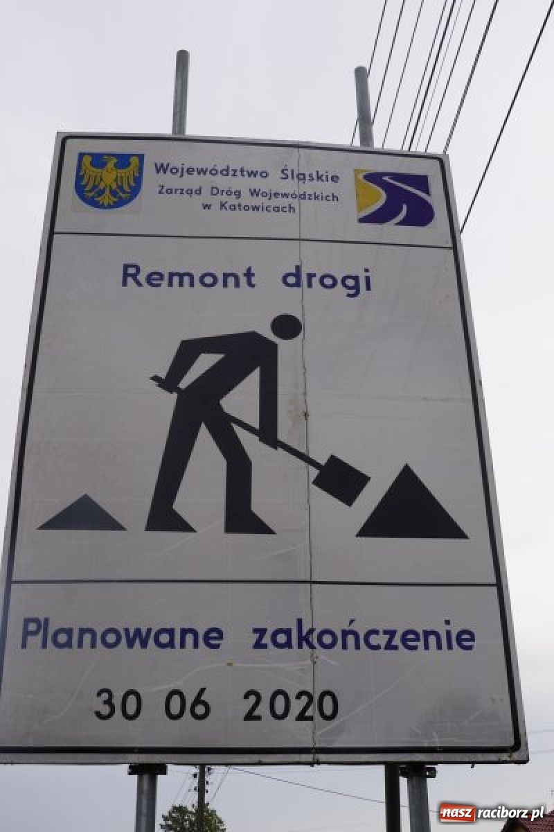 Zdjęcie w galerii na portalu naszraciborz.pl: Remont Gliwickiej i Odrodzenia. Kierowcy bądźcie cierpliwi!  wiadomości z regionu