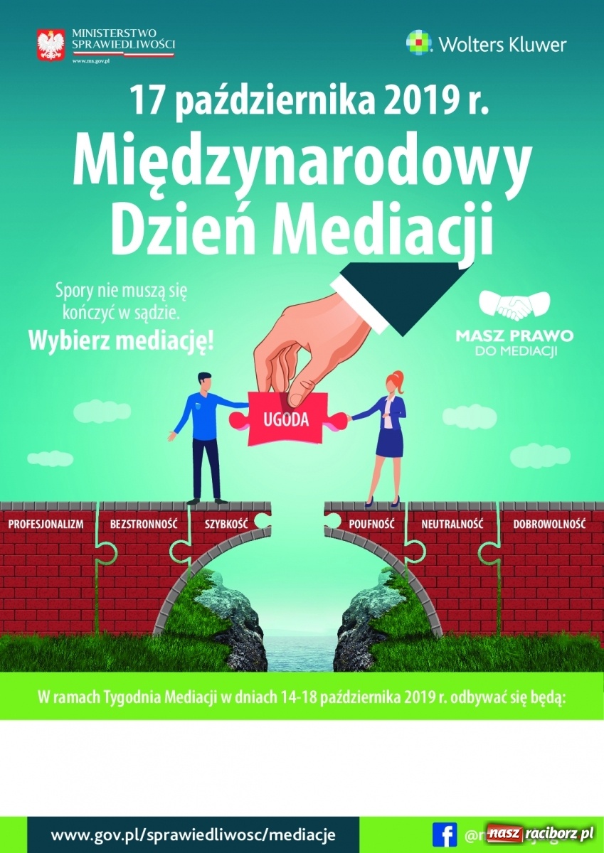 Zdjęcie w galerii na portalu naszraciborz.pl: Tydzień Mediacji w Raciborzu. Szkolenia, wykłady, debata i dyżury  wiadomości z regionu