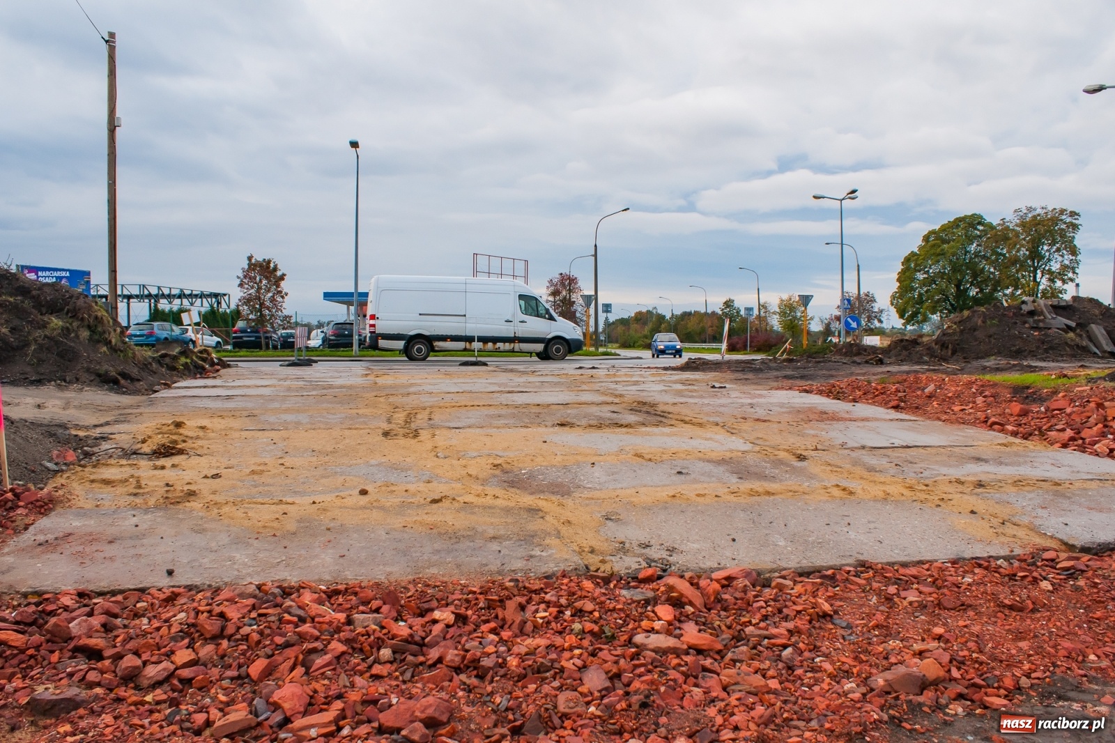 Zdjęcie w galerii na portalu naszraciborz.pl: Raport z budowy wschodniej obwodnicy [FOTO] wiadomości z regionu