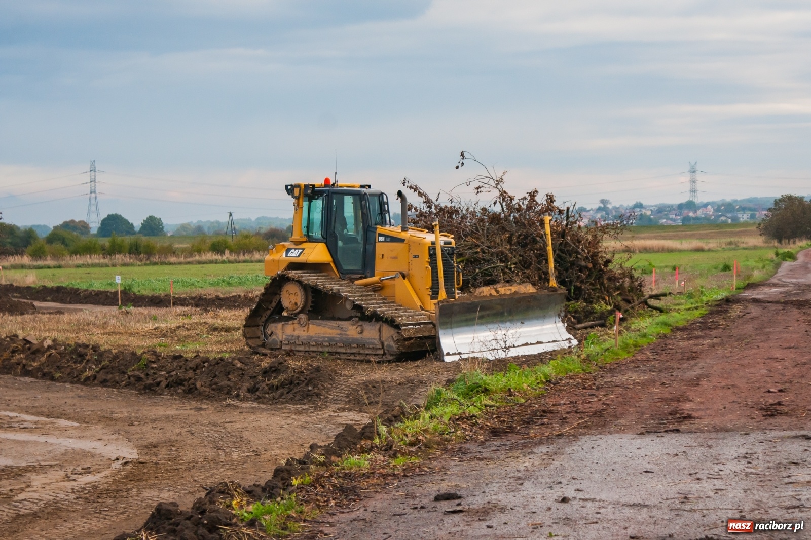 Zdjęcie w galerii na portalu naszraciborz.pl: Raport z budowy wschodniej obwodnicy [FOTO] wiadomości z regionu