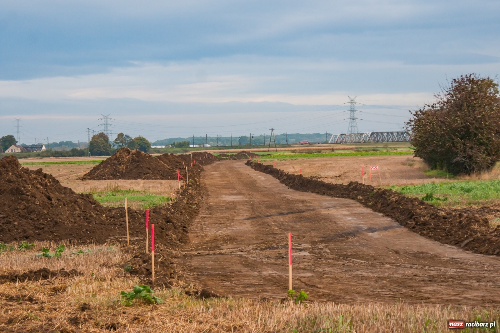 Zdjęcie w galerii na portalu naszraciborz.pl: Raport z budowy wschodniej obwodnicy [FOTO] wiadomości z regionu