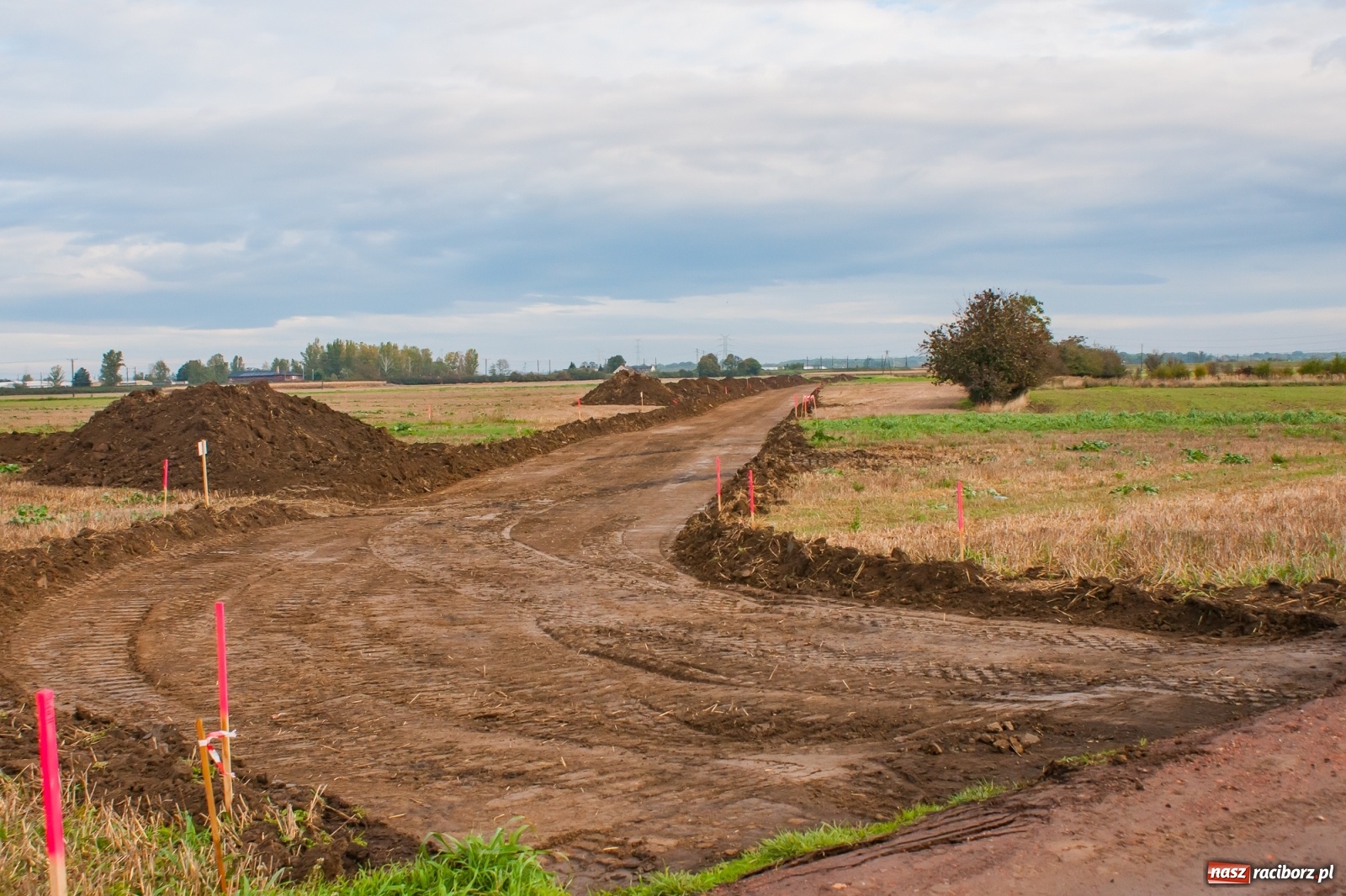 Zdjęcie w galerii na portalu naszraciborz.pl: Raport z budowy wschodniej obwodnicy [FOTO] wiadomości z regionu