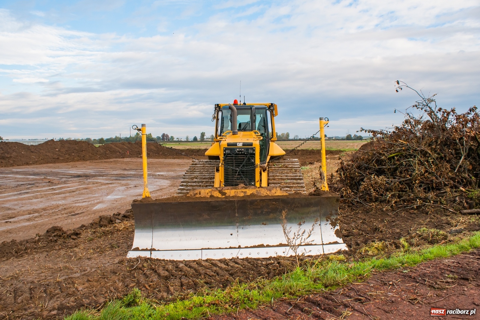 Zdjęcie w galerii na portalu naszraciborz.pl: Raport z budowy wschodniej obwodnicy [FOTO] wiadomości z regionu