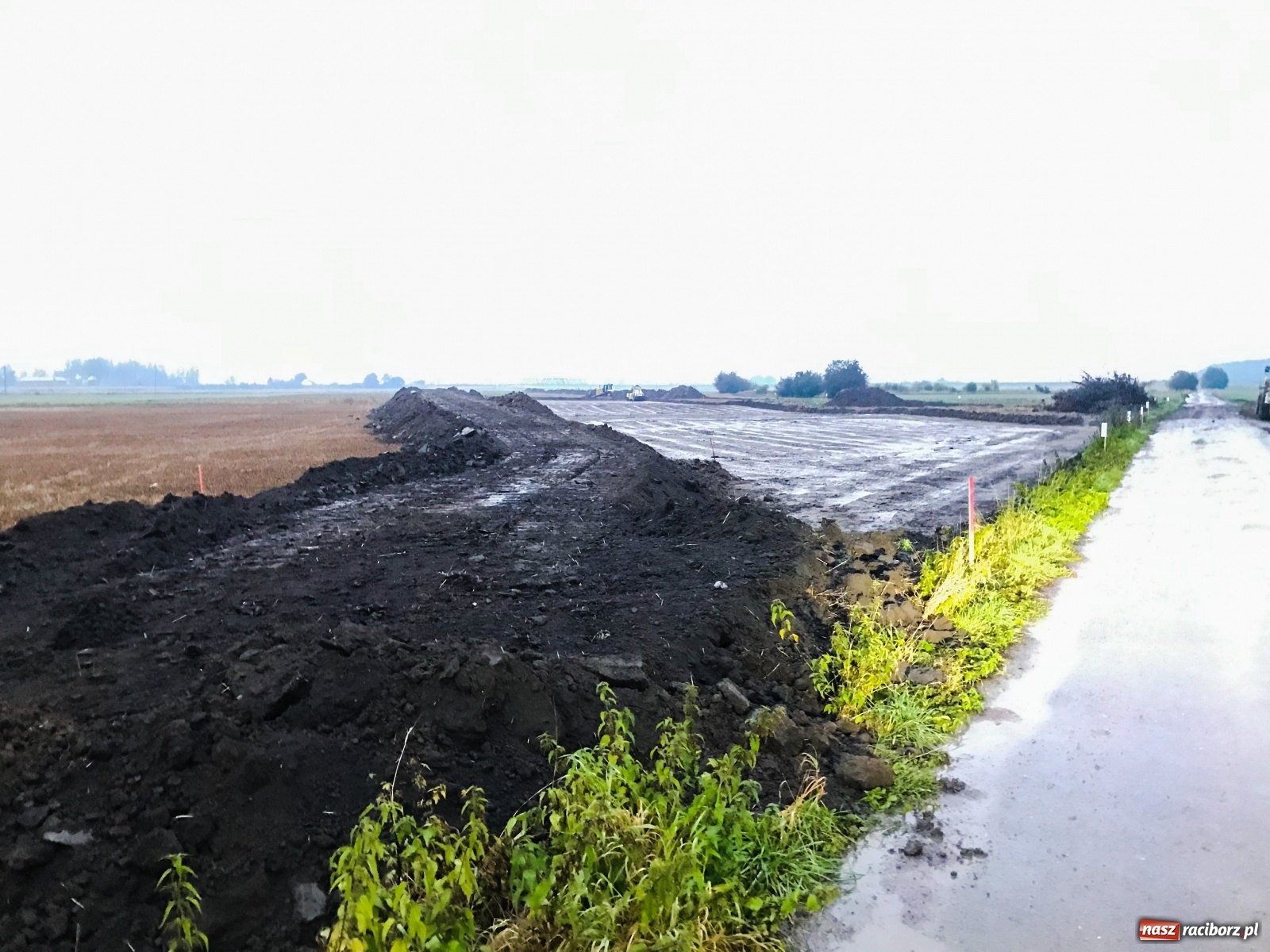 Zdjęcie w galerii na portalu naszraciborz.pl: Raport z budowy wschodniej obwodnicy [FOTO] wiadomości z regionu