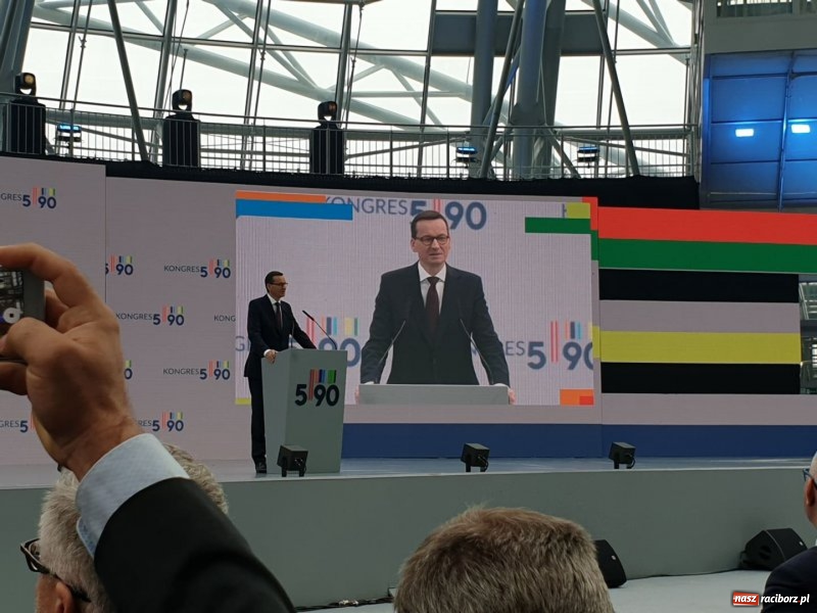 Zdjęcie w galerii na portalu naszraciborz.pl: Prezydent Raciborza na Kongresie 590  wiadomości z regionu