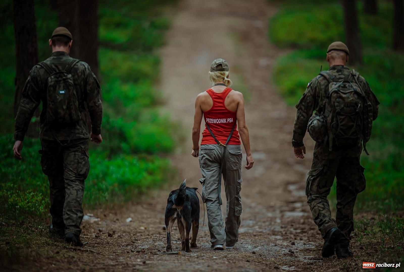 Zdjęcie w galerii na portalu naszraciborz.pl: Śląscy Terytorialsi rozpoczęli nabór psów do grupy K9 wiadomości z regionu