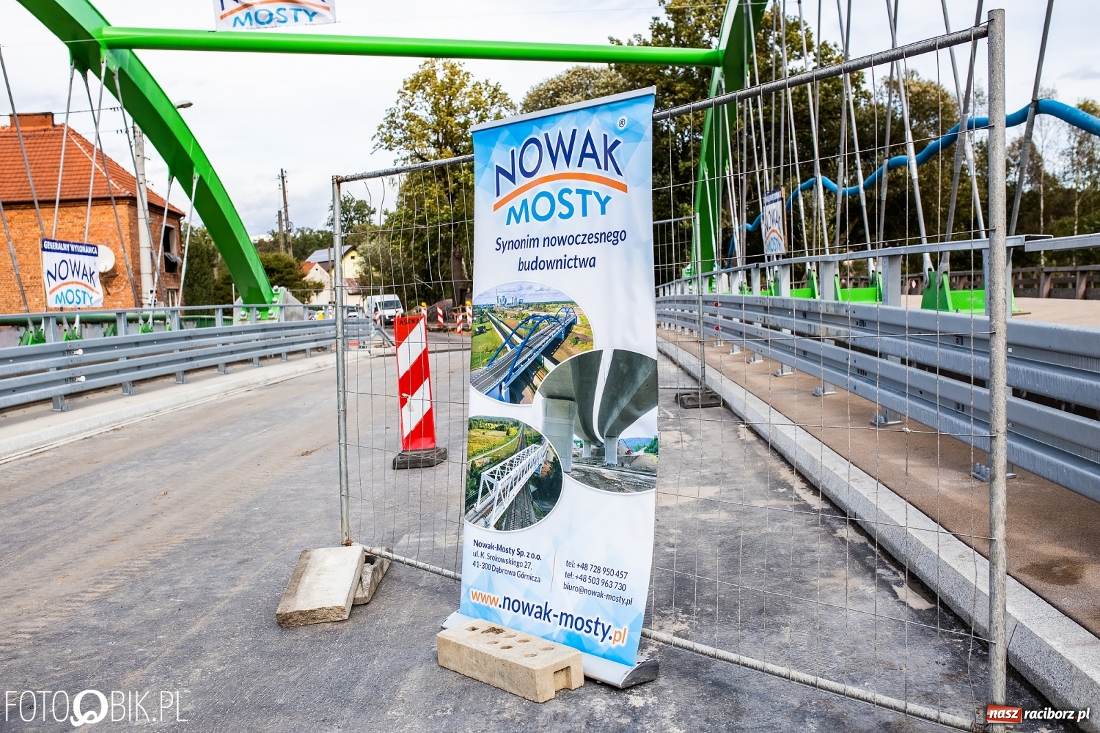 Zdjęcie w galerii na portalu naszraciborz.pl: Pierwsze samochody przejechały po nowym moście w Rudach [FOTO i WIDEO] wiadomości z regionu