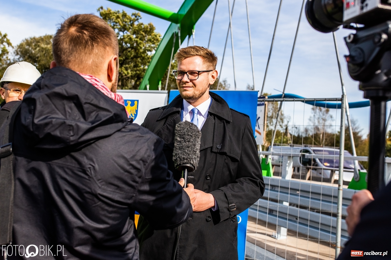 Zdjęcie w galerii na portalu naszraciborz.pl: Pierwsze samochody przejechały po nowym moście w Rudach [FOTO i WIDEO] wiadomości z regionu