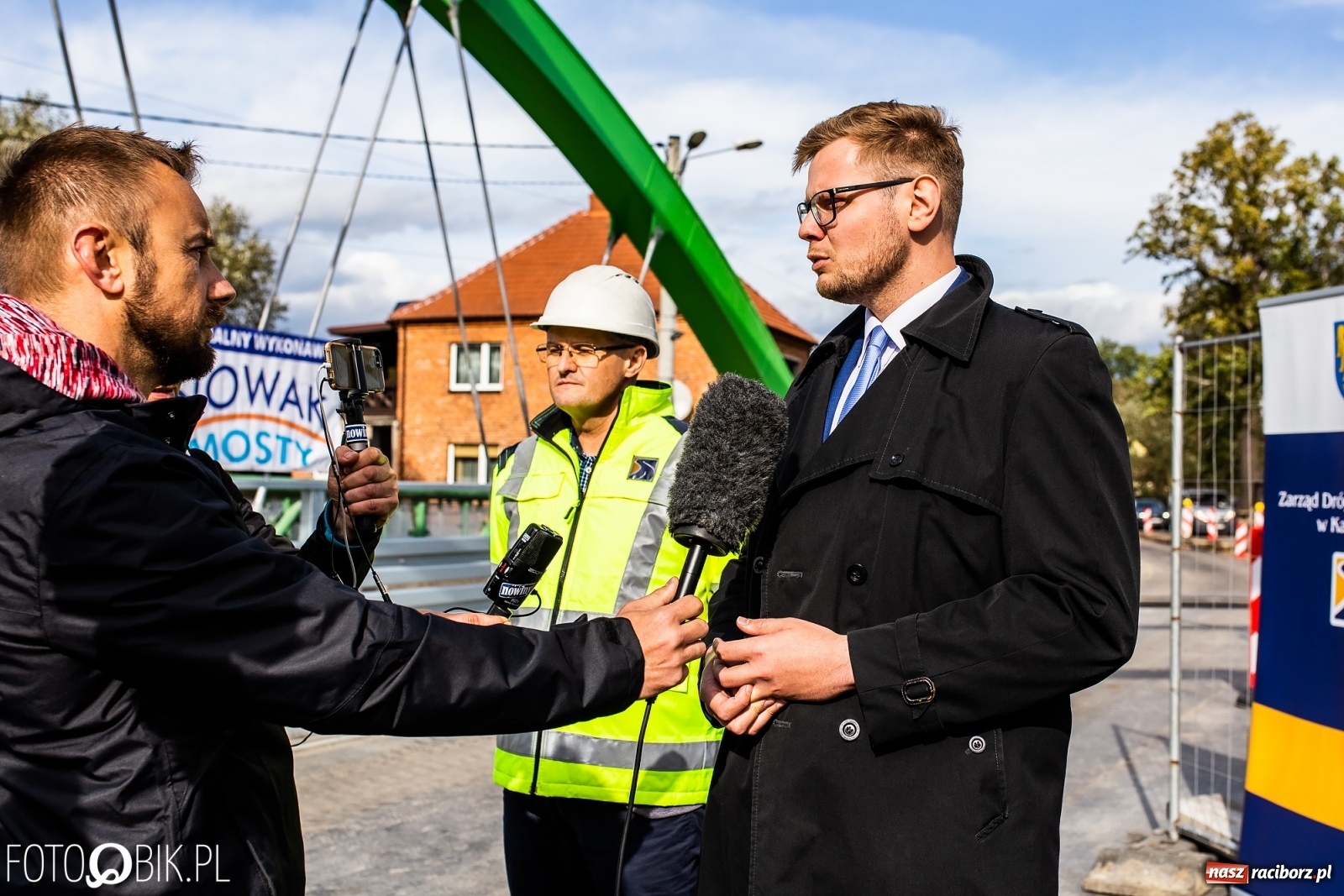 Zdjęcie w galerii na portalu naszraciborz.pl: Pierwsze samochody przejechały po nowym moście w Rudach [FOTO i WIDEO] wiadomości z regionu