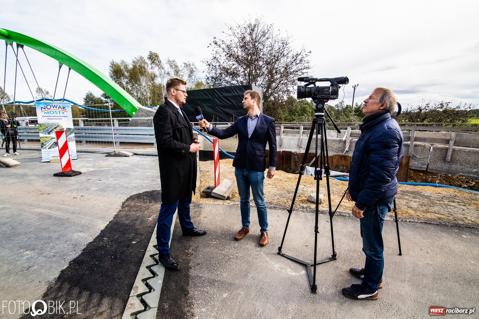 Zdjęcie w galerii na portalu naszraciborz.pl: Pierwsze samochody przejechały po nowym moście w Rudach [FOTO i WIDEO] wiadomości z regionu