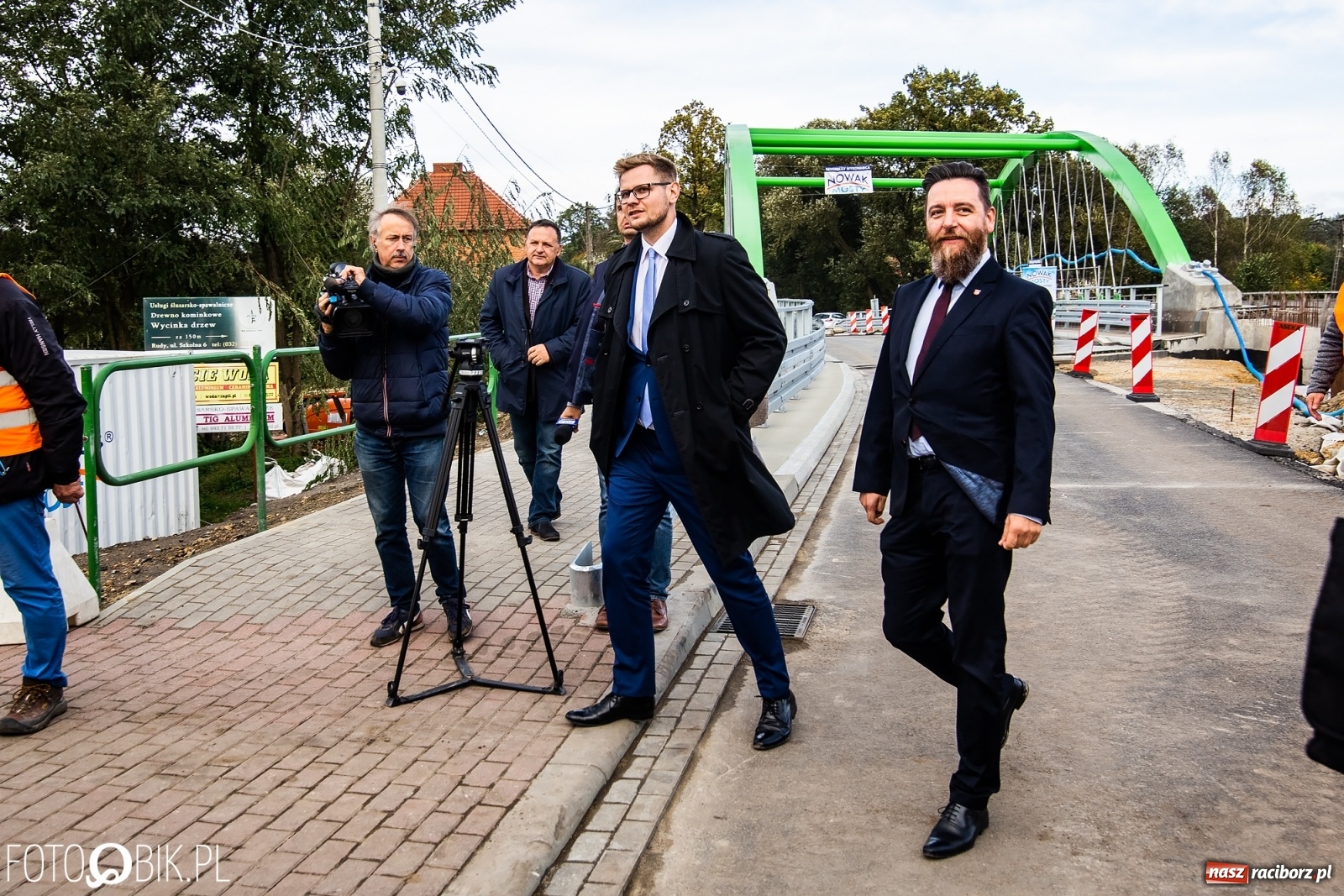 Zdjęcie w galerii na portalu naszraciborz.pl: Pierwsze samochody przejechały po nowym moście w Rudach [FOTO i WIDEO] wiadomości z regionu