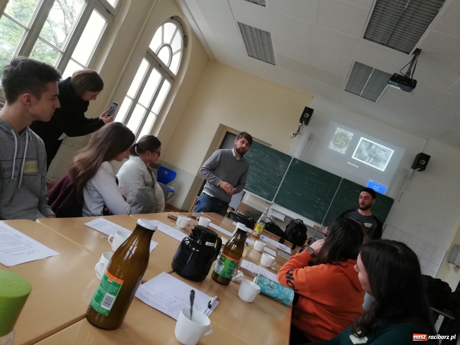 Zdjęcie w galerii na portalu naszraciborz.pl: Zachować pamięć. Odkrywanie polsko-niemieckich relacji wiadomości z regionu