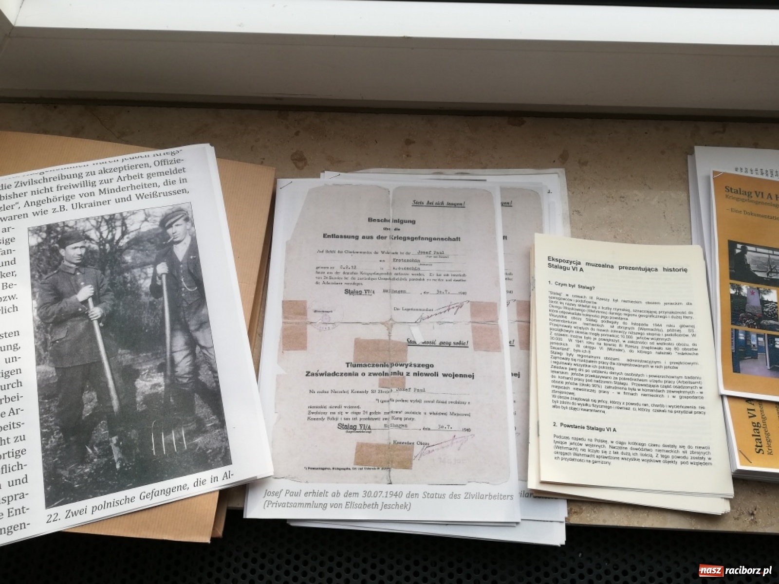 Zdjęcie w galerii na portalu naszraciborz.pl: Zachować pamięć. Odkrywanie polsko-niemieckich relacji wiadomości z regionu