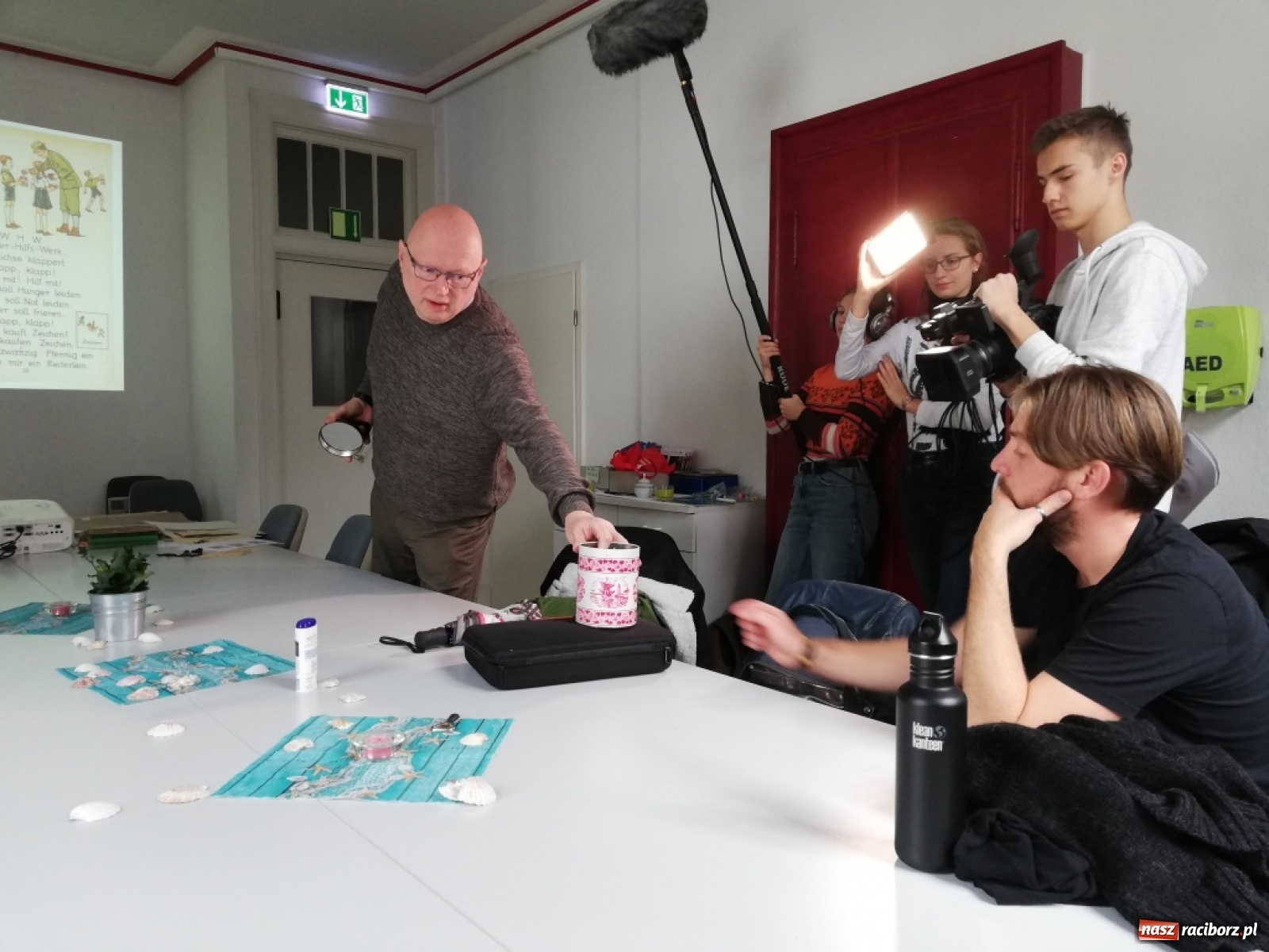 Zdjęcie w galerii na portalu naszraciborz.pl: Zachować pamięć. Odkrywanie polsko-niemieckich relacji wiadomości z regionu