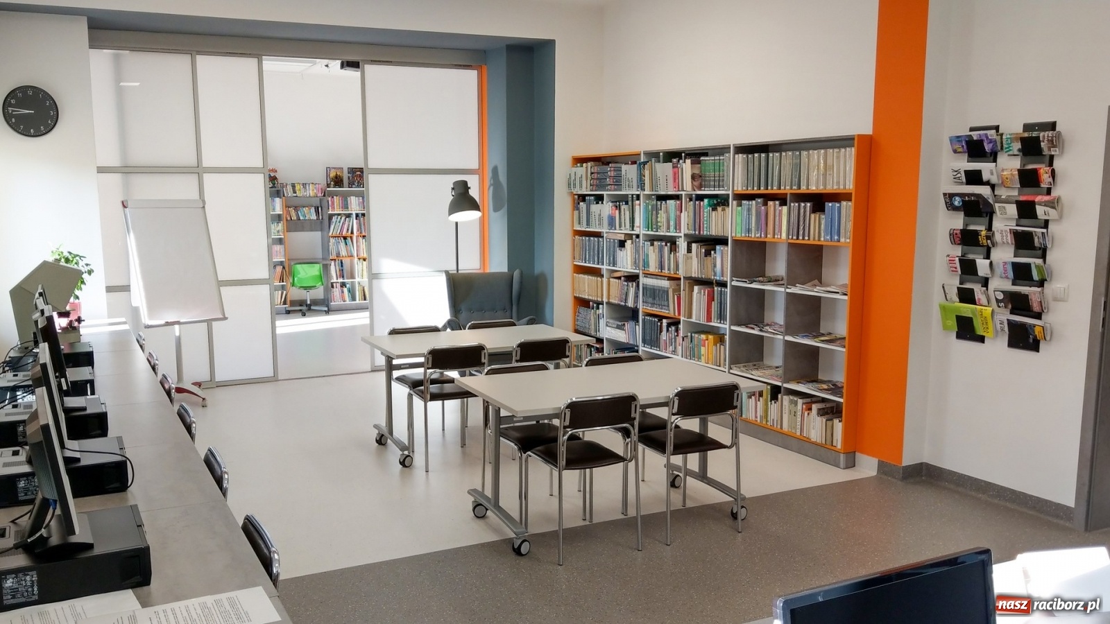 Zdjęcie w galerii na portalu naszraciborz.pl: Poznaj swoją bibliotekę. Centrala przy Kasprowicza wiadomości z regionu