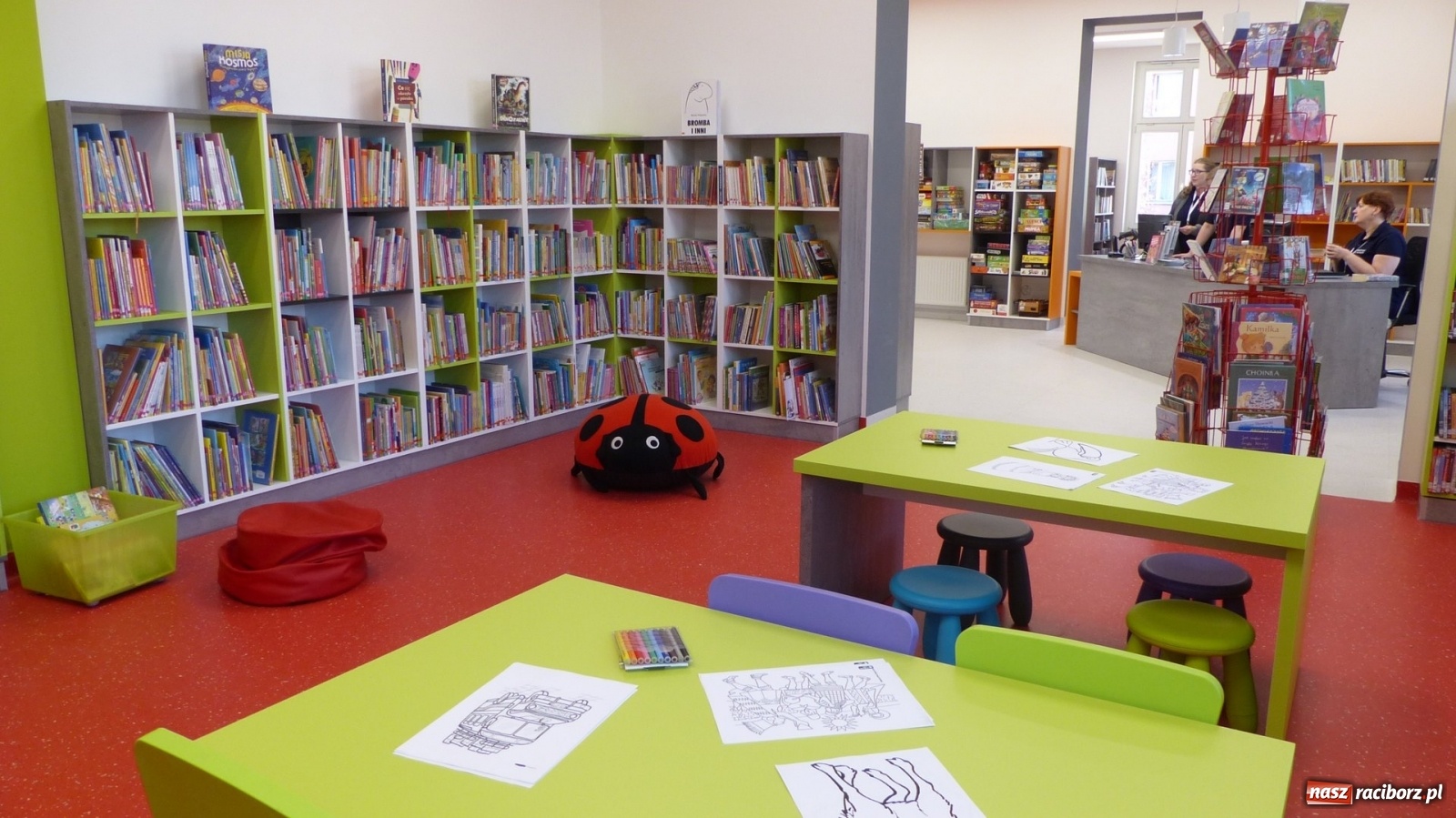 Zdjęcie w galerii na portalu naszraciborz.pl: Poznaj swoją bibliotekę. Centrala przy Kasprowicza wiadomości z regionu