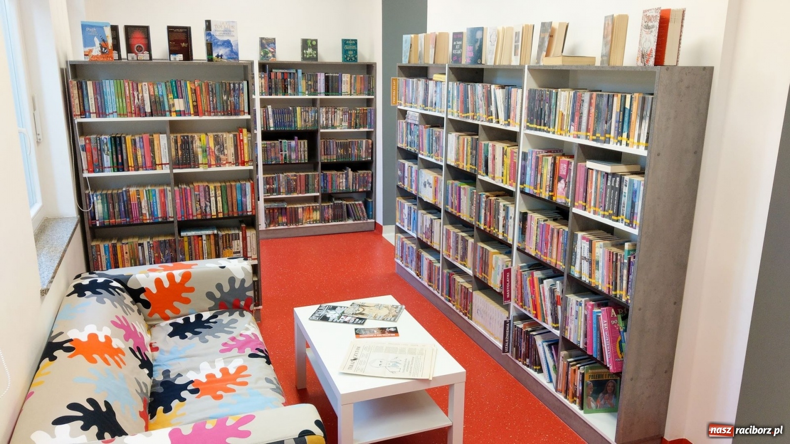 Zdjęcie w galerii na portalu naszraciborz.pl: Poznaj swoją bibliotekę. Centrala przy Kasprowicza wiadomości z regionu