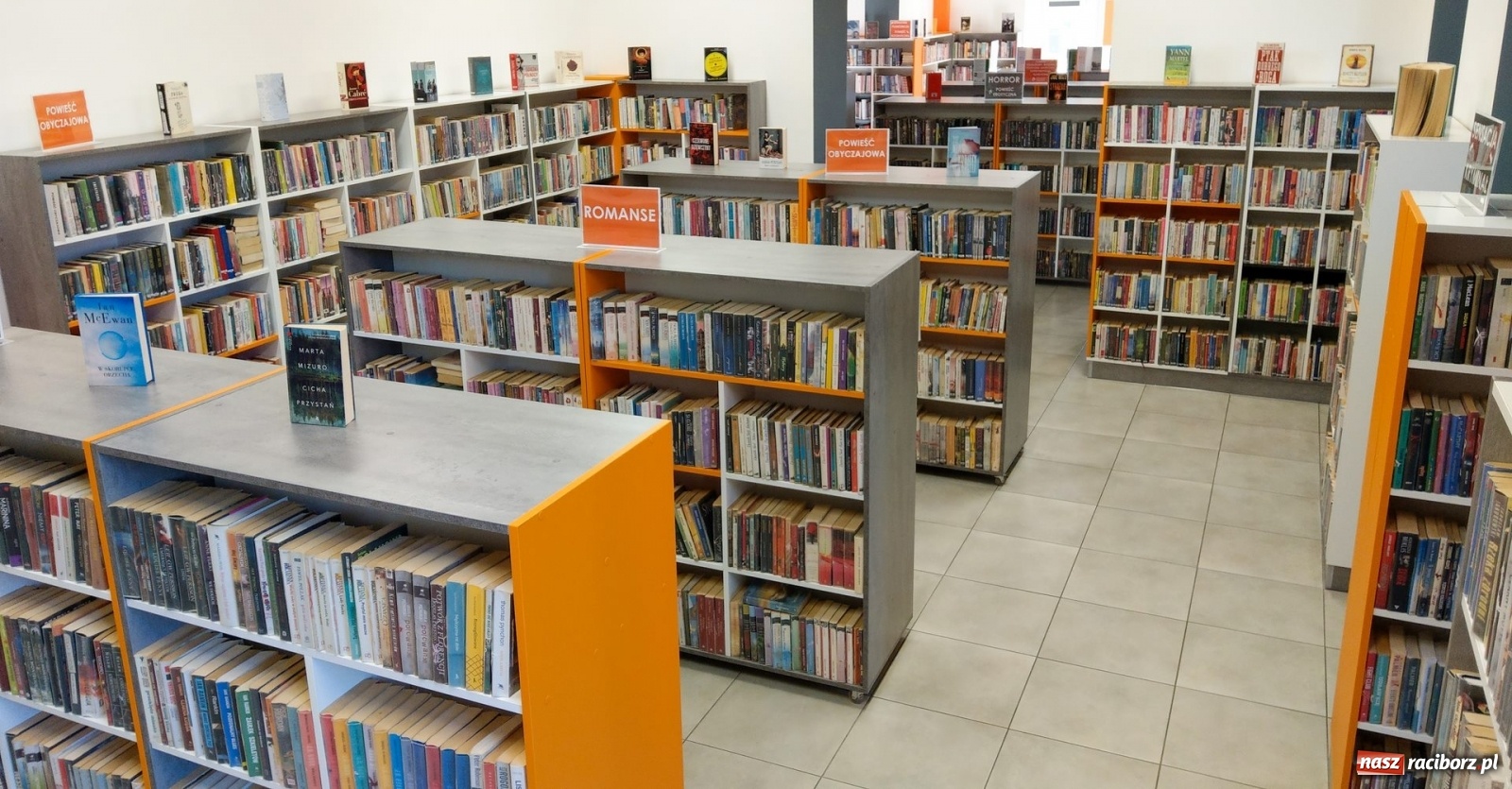 Zdjęcie w galerii na portalu naszraciborz.pl: Poznaj swoją bibliotekę. Centrala przy Kasprowicza wiadomości z regionu