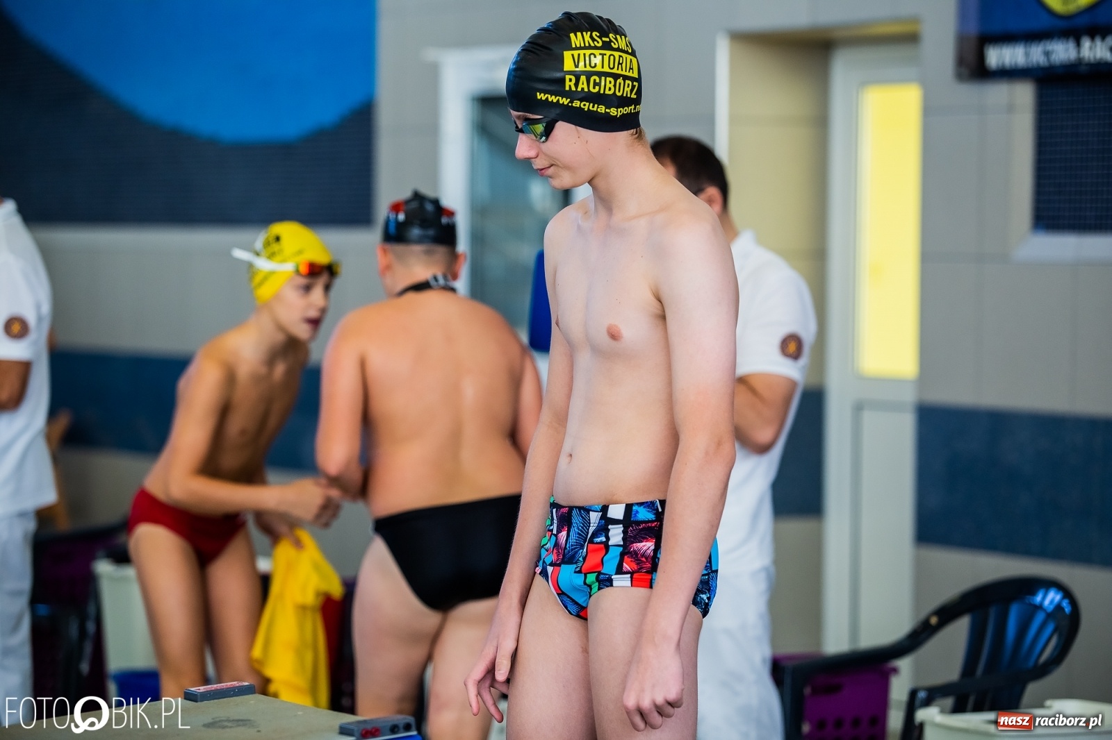 Zdjęcie w galerii na portalu naszraciborz.pl: 12. Międzynarodowe Zawody Pływackie o Puchar Dyrektora ZSOMS wiadomości z regionu