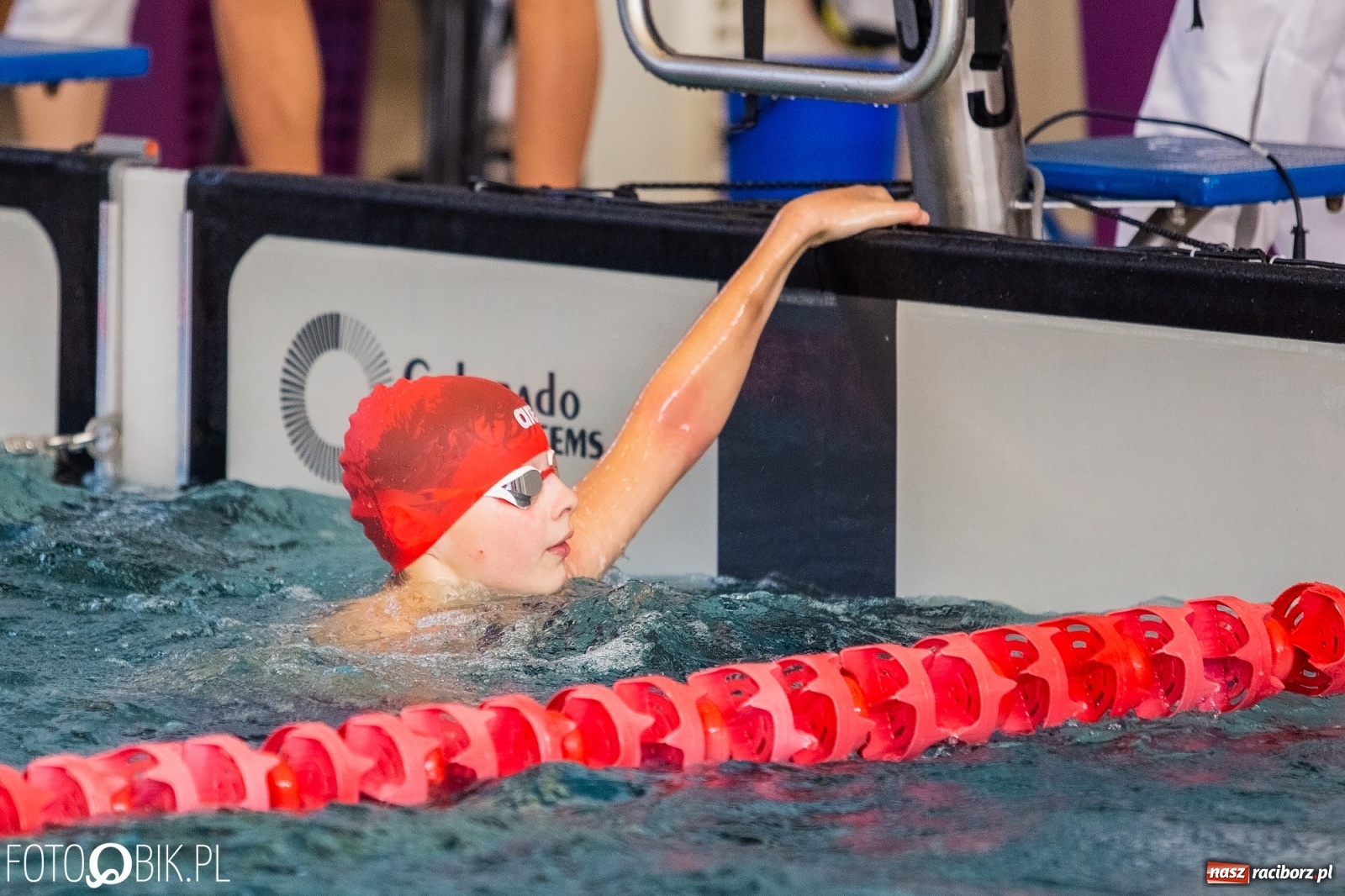 Zdjęcie w galerii na portalu naszraciborz.pl: 12. Międzynarodowe Zawody Pływackie o Puchar Dyrektora ZSOMS wiadomości z regionu