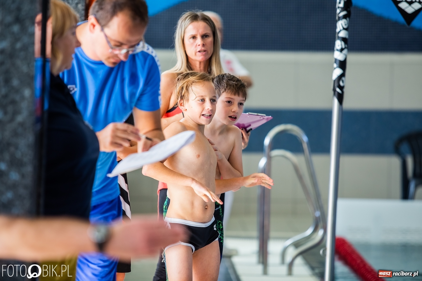 Zdjęcie w galerii na portalu naszraciborz.pl: 12. Międzynarodowe Zawody Pływackie o Puchar Dyrektora ZSOMS wiadomości z regionu