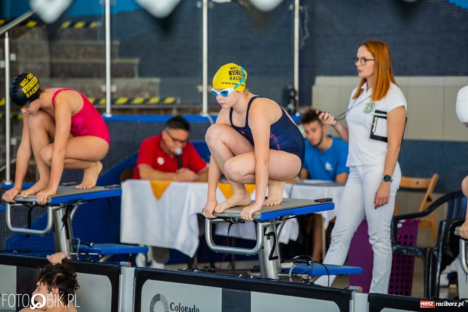 Zdjęcie w galerii na portalu naszraciborz.pl: 12. Międzynarodowe Zawody Pływackie o Puchar Dyrektora ZSOMS wiadomości z regionu