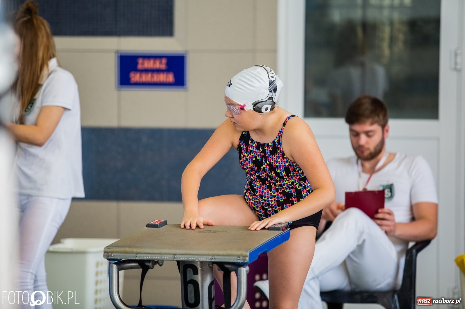 Zdjęcie w galerii na portalu naszraciborz.pl: 12. Międzynarodowe Zawody Pływackie o Puchar Dyrektora ZSOMS wiadomości z regionu