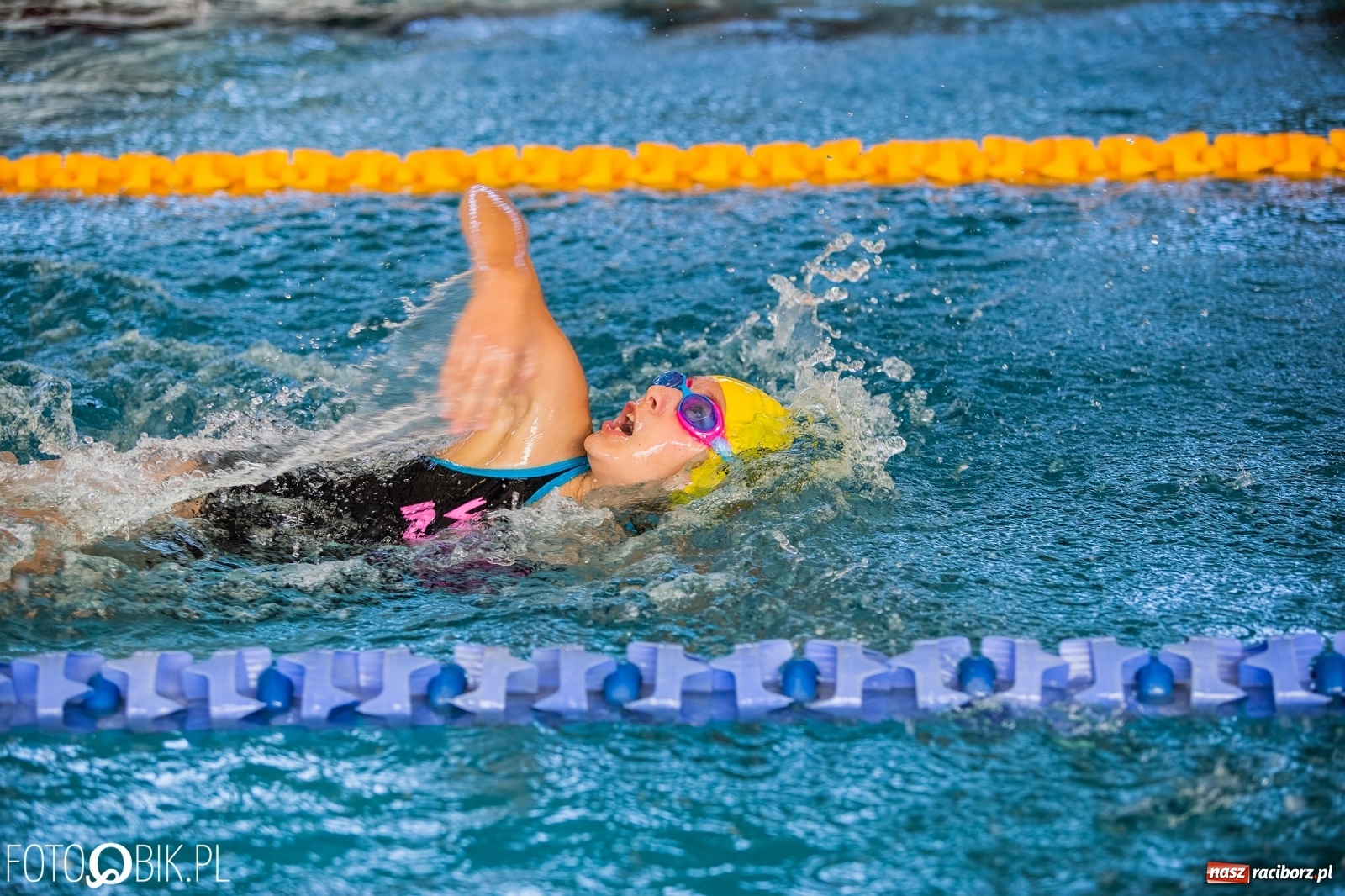 Zdjęcie w galerii na portalu naszraciborz.pl: 12. Międzynarodowe Zawody Pływackie o Puchar Dyrektora ZSOMS wiadomości z regionu