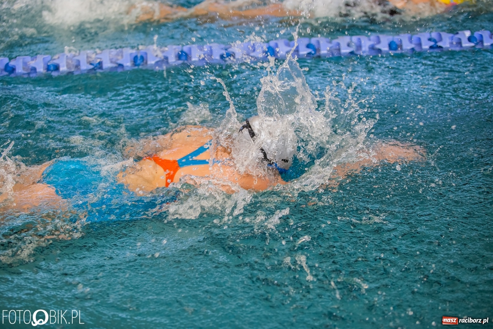 Zdjęcie w galerii na portalu naszraciborz.pl: 12. Międzynarodowe Zawody Pływackie o Puchar Dyrektora ZSOMS wiadomości z regionu