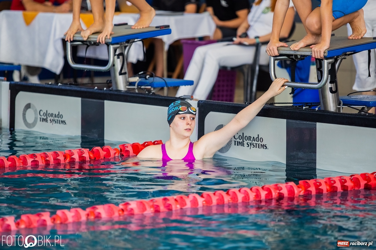 Zdjęcie w galerii na portalu naszraciborz.pl: 12. Międzynarodowe Zawody Pływackie o Puchar Dyrektora ZSOMS wiadomości z regionu