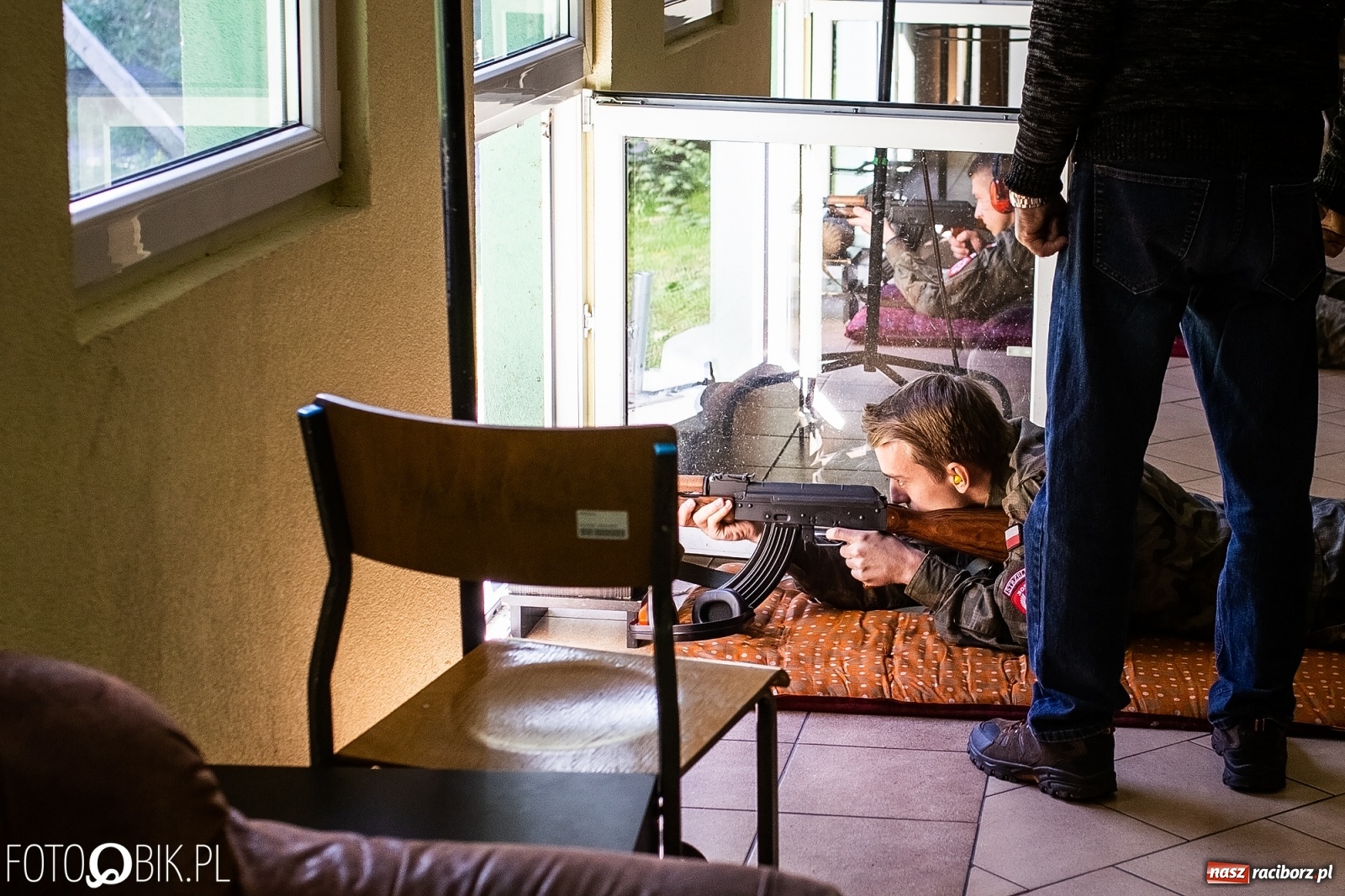 Zdjęcie w galerii na portalu naszraciborz.pl: V Ogólnopolski Turniej Strzelecki Środowisk Kawaleryjskich o Puchar Pułku 4-go Ułanów Zaniemeńskich wiadomości z regionu