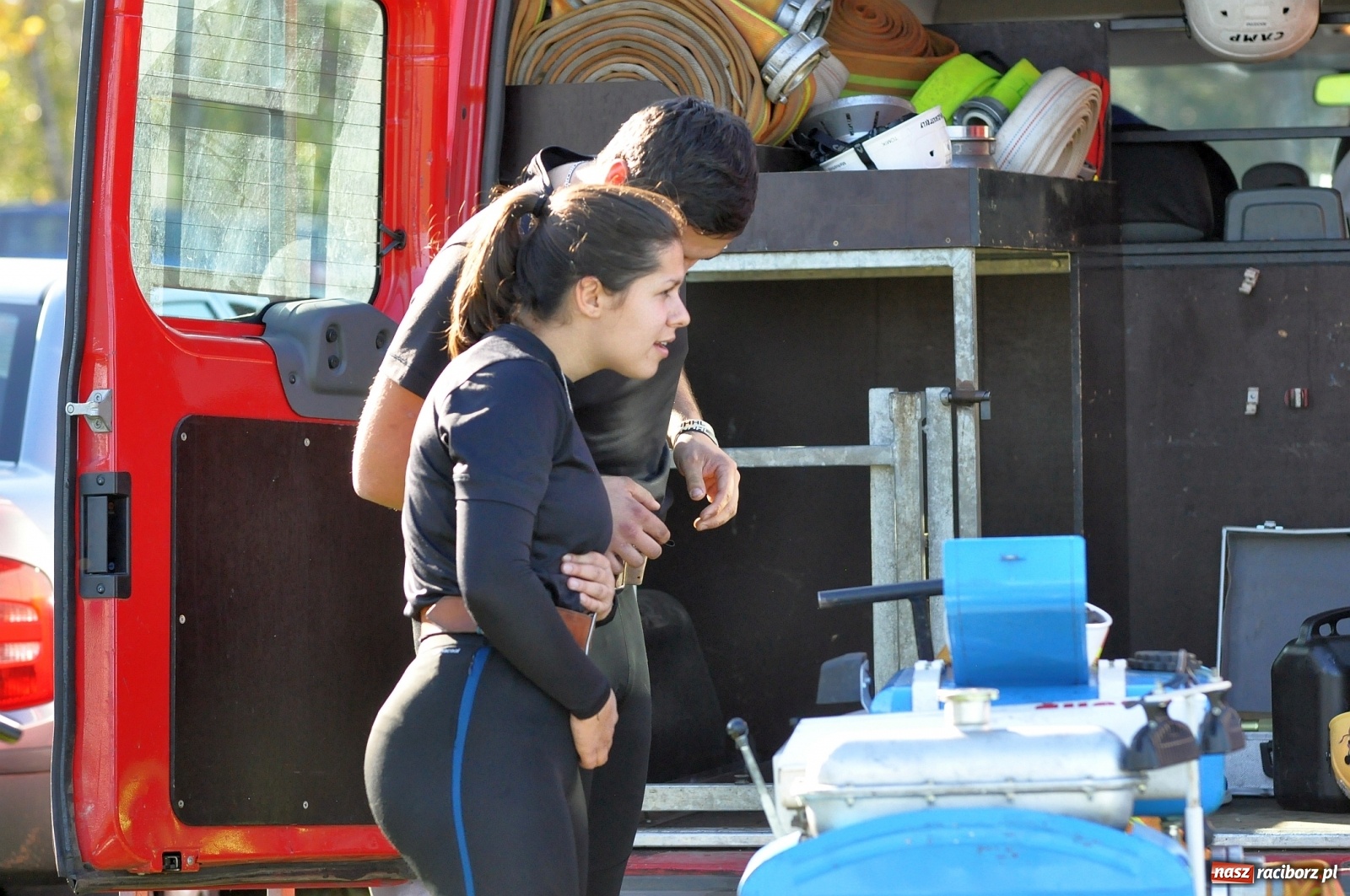 Zdjęcie w galerii na portalu naszraciborz.pl: Polscy i czescy strażacy rywalizowali w Rudyszwałdzie [FOTO] wiadomości z regionu