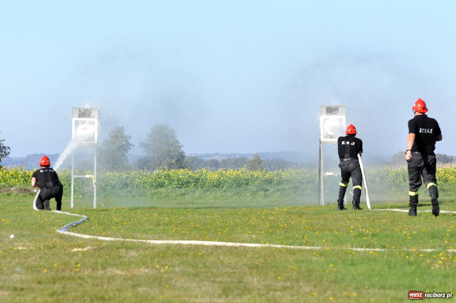 Zdjęcie w galerii na portalu naszraciborz.pl: Polscy i czescy strażacy rywalizowali w Rudyszwałdzie [FOTO] wiadomości z regionu