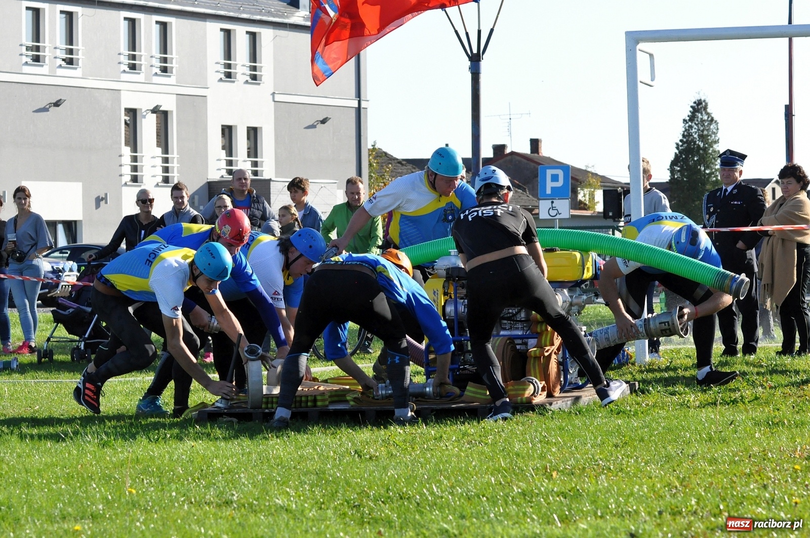 Zdjęcie w galerii na portalu naszraciborz.pl: Polscy i czescy strażacy rywalizowali w Rudyszwałdzie [FOTO] wiadomości z regionu