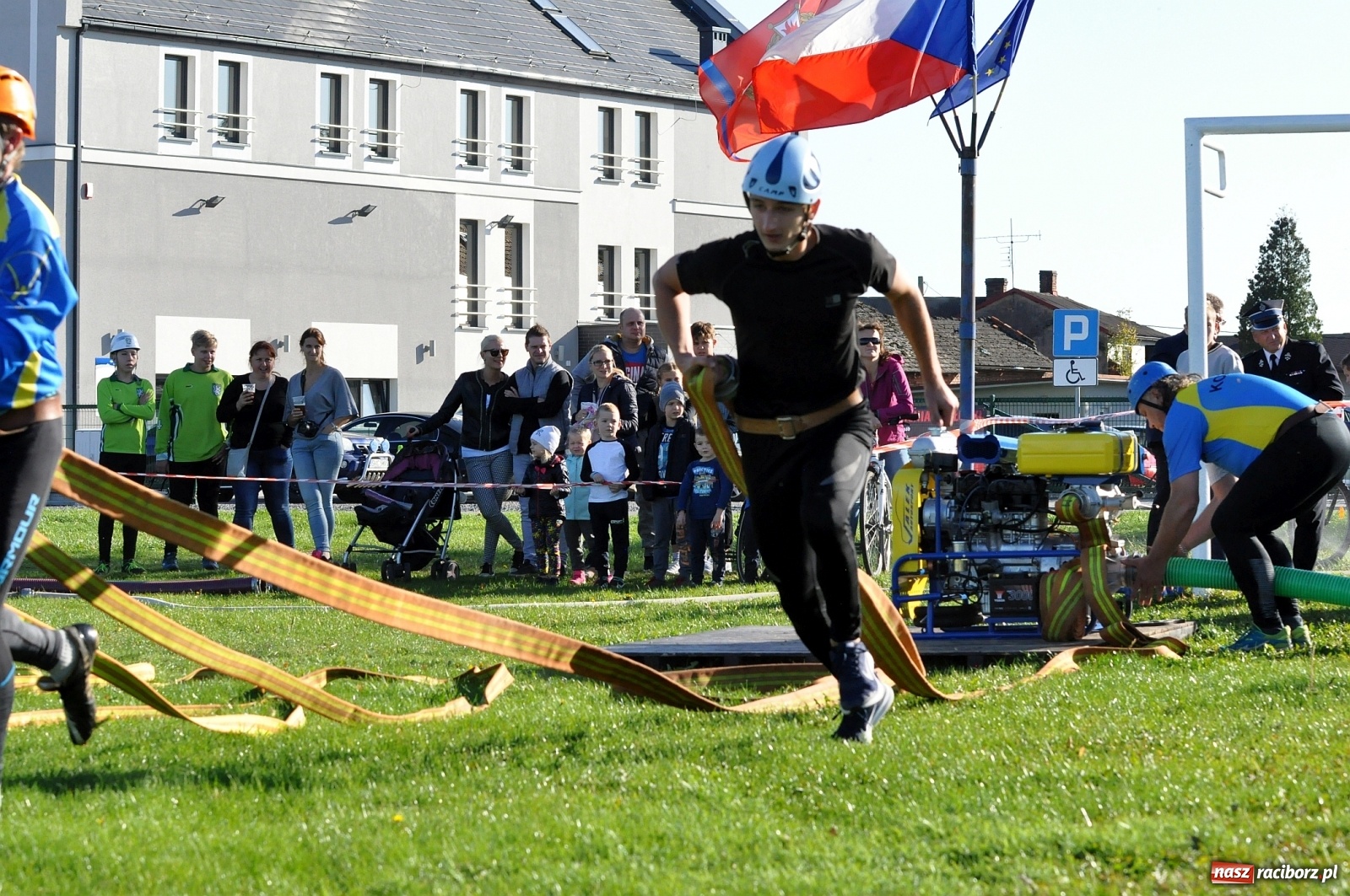 Zdjęcie w galerii na portalu naszraciborz.pl: Polscy i czescy strażacy rywalizowali w Rudyszwałdzie [FOTO] wiadomości z regionu