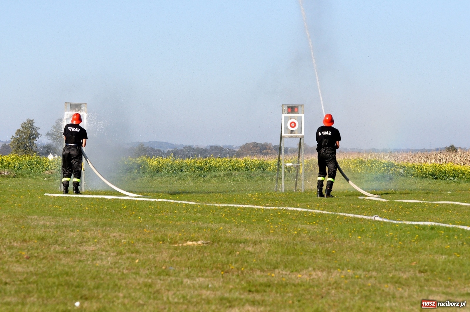 Zdjęcie w galerii na portalu naszraciborz.pl: Polscy i czescy strażacy rywalizowali w Rudyszwałdzie [FOTO] wiadomości z regionu