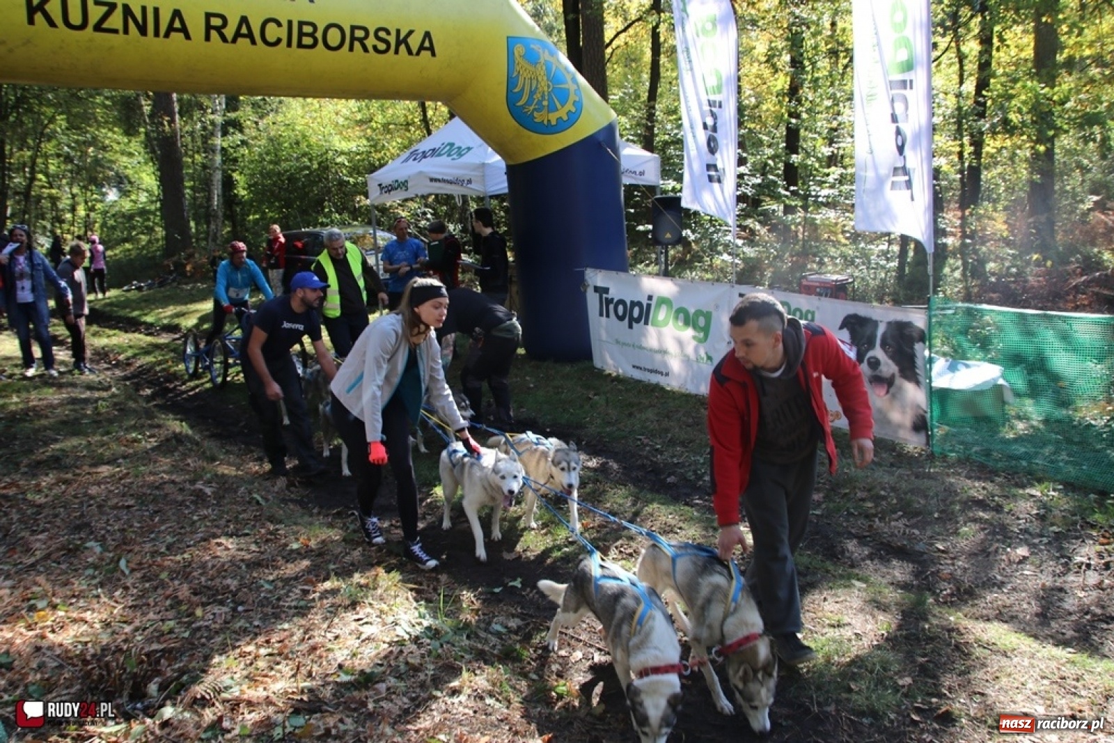 Zdjęcie w galerii na portalu naszraciborz.pl: Międzynarodowe Wyścigi Psich Zaprzęgów Szczekowyje w Buku  wiadomości z regionu