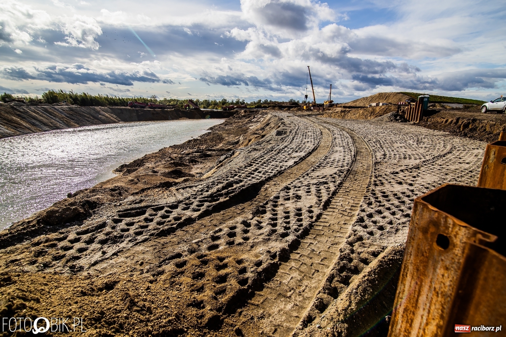 Zdjęcie w galerii na portalu naszraciborz.pl: Trwa zasypywanie starej Ulgi [FOTO] wiadomości z regionu