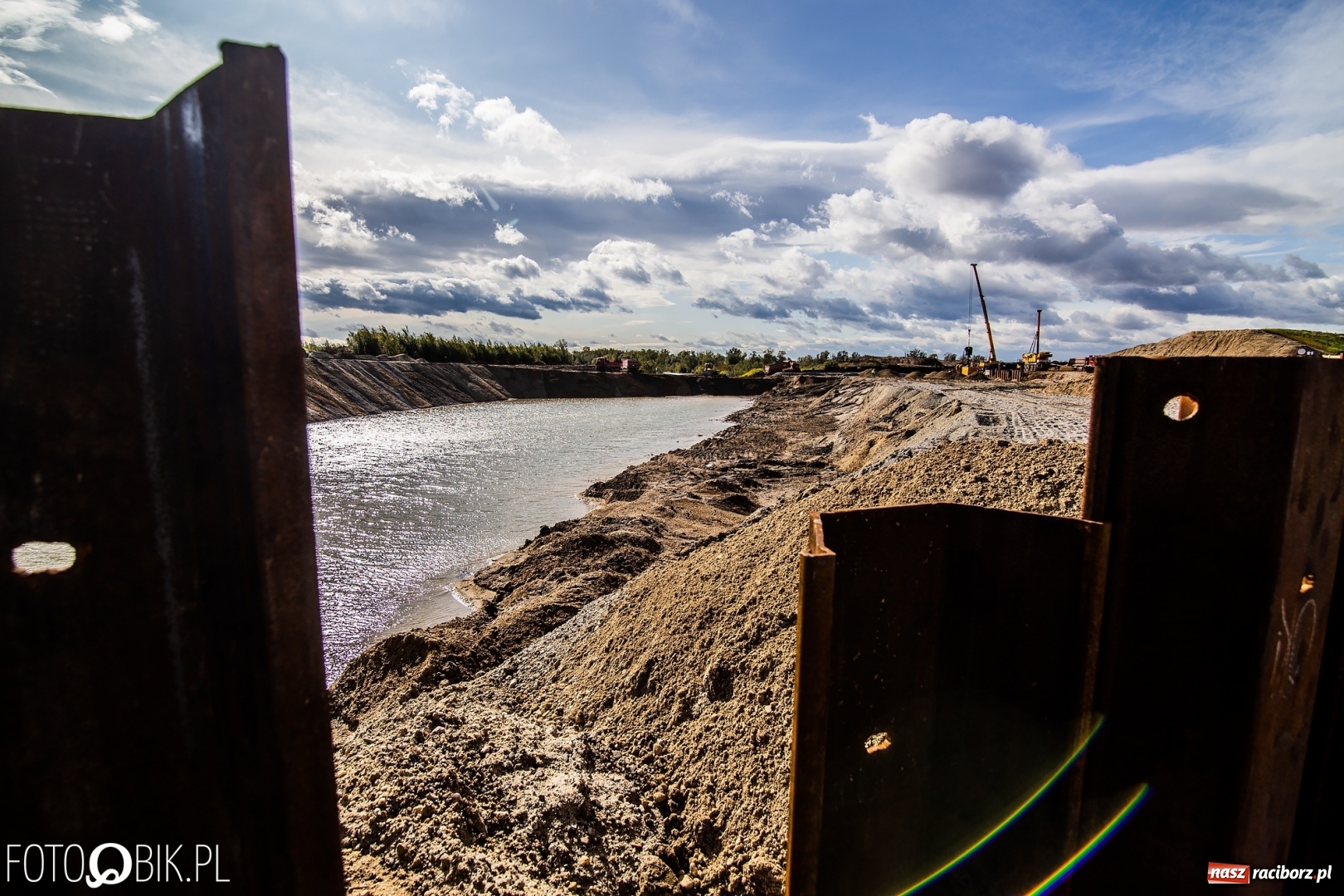 Zdjęcie w galerii na portalu naszraciborz.pl: Trwa zasypywanie starej Ulgi [FOTO] wiadomości z regionu