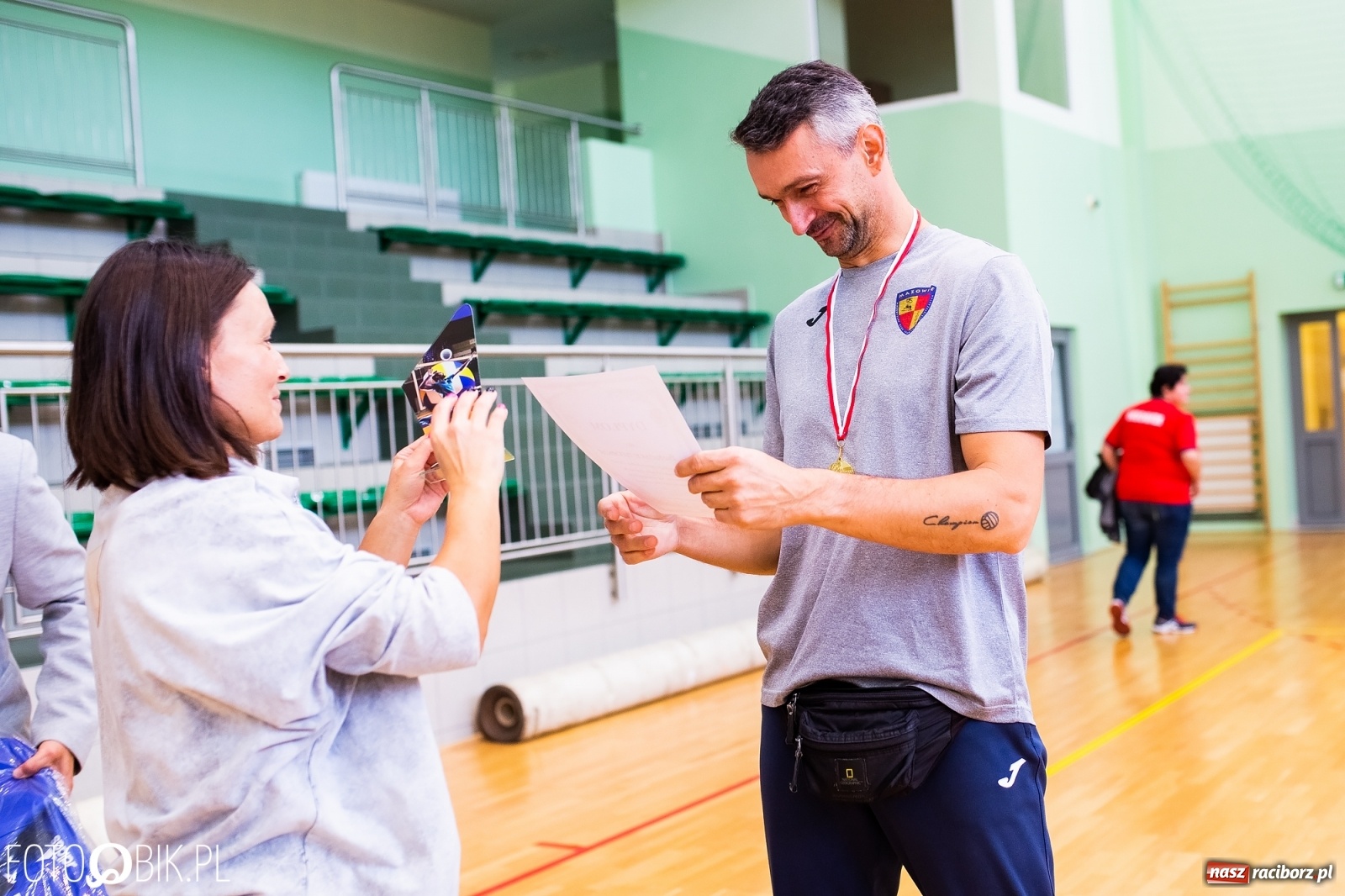 Zdjęcie w galerii na portalu naszraciborz.pl: Mistrzostwa Polski Niesłyszących w Piłce Siatkowej wiadomości z regionu