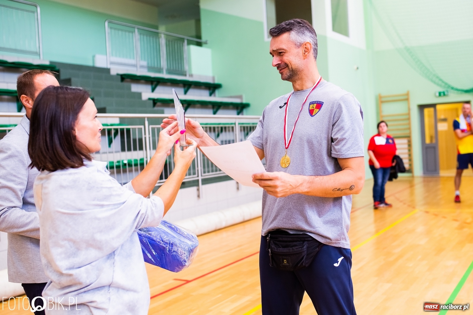 Zdjęcie w galerii na portalu naszraciborz.pl: Mistrzostwa Polski Niesłyszących w Piłce Siatkowej wiadomości z regionu