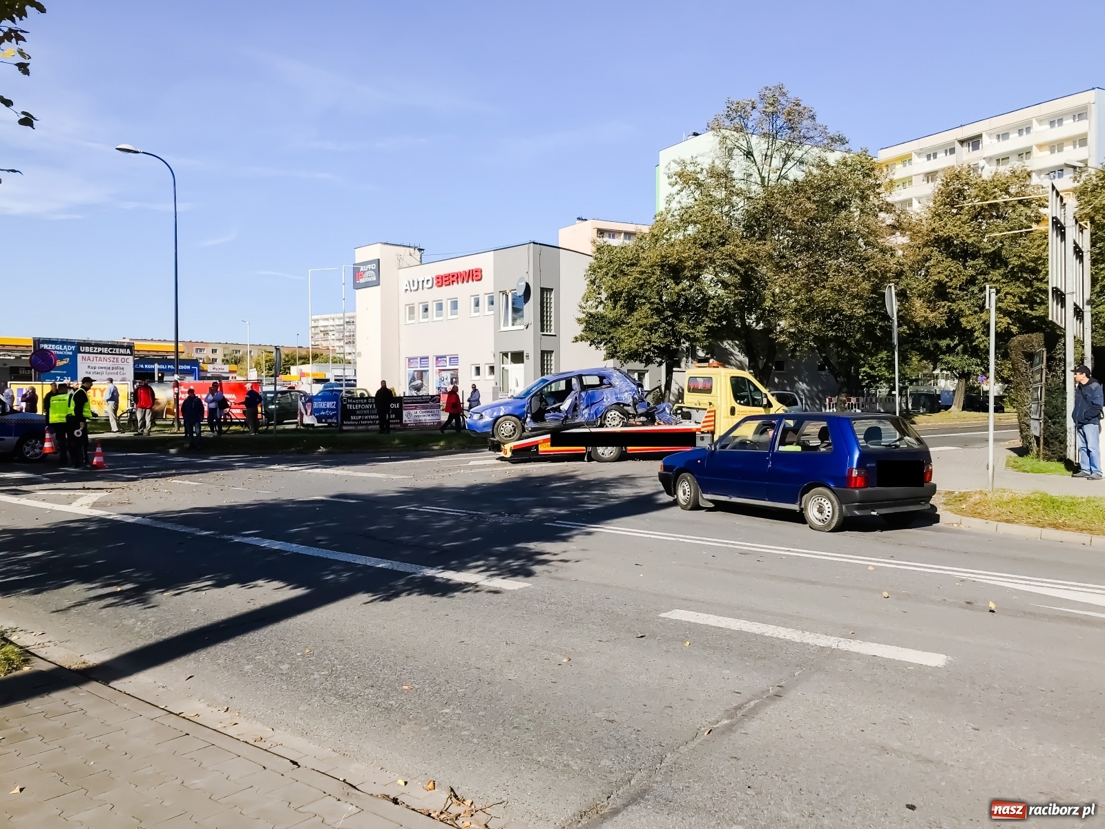 Zdjęcie w galerii na portalu naszraciborz.pl: Komunikat policji w sprawie zdarzenia na Opawskiej  wiadomości z regionu